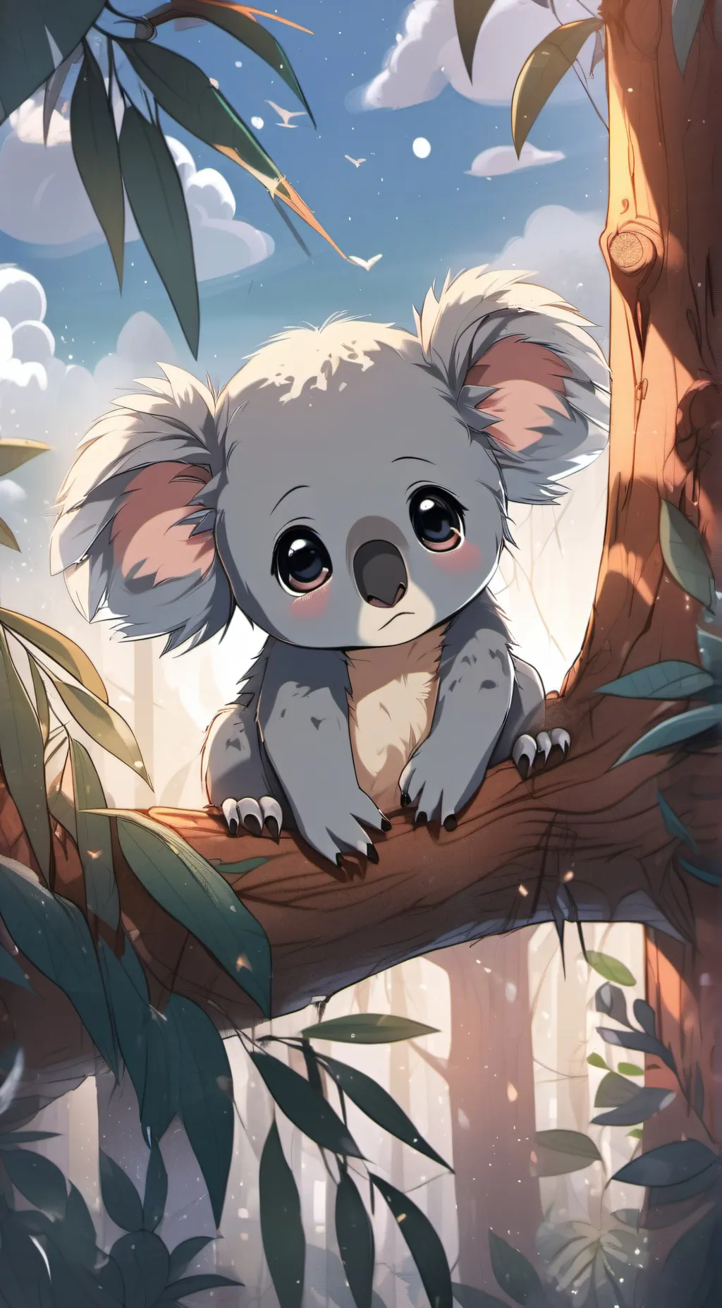 ai character: Leia  background