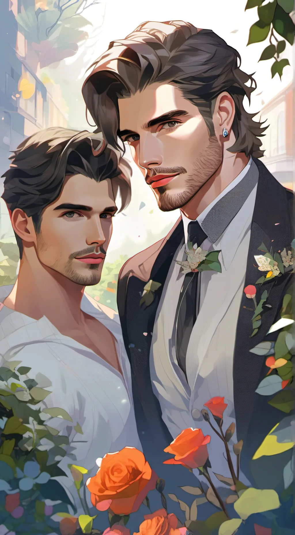 ai character: Daniel Grey background