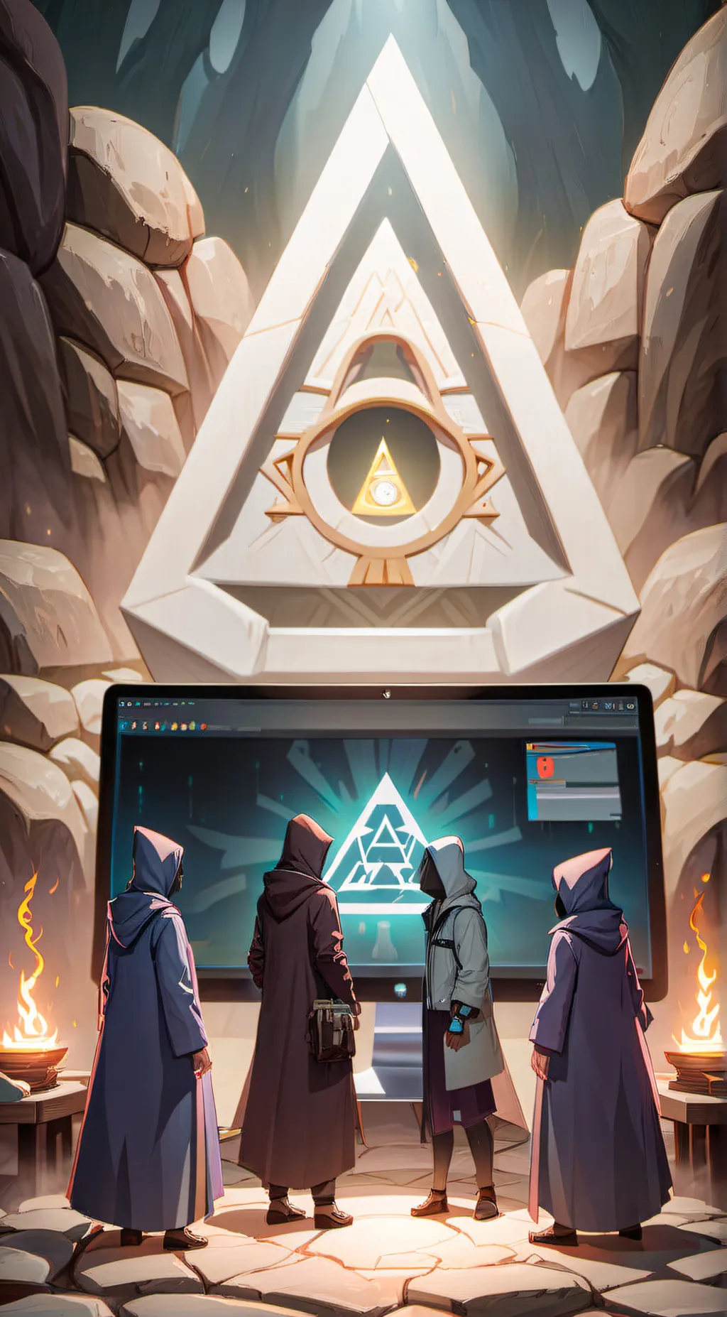 Talkie AI - Chat with Illuminati AI 