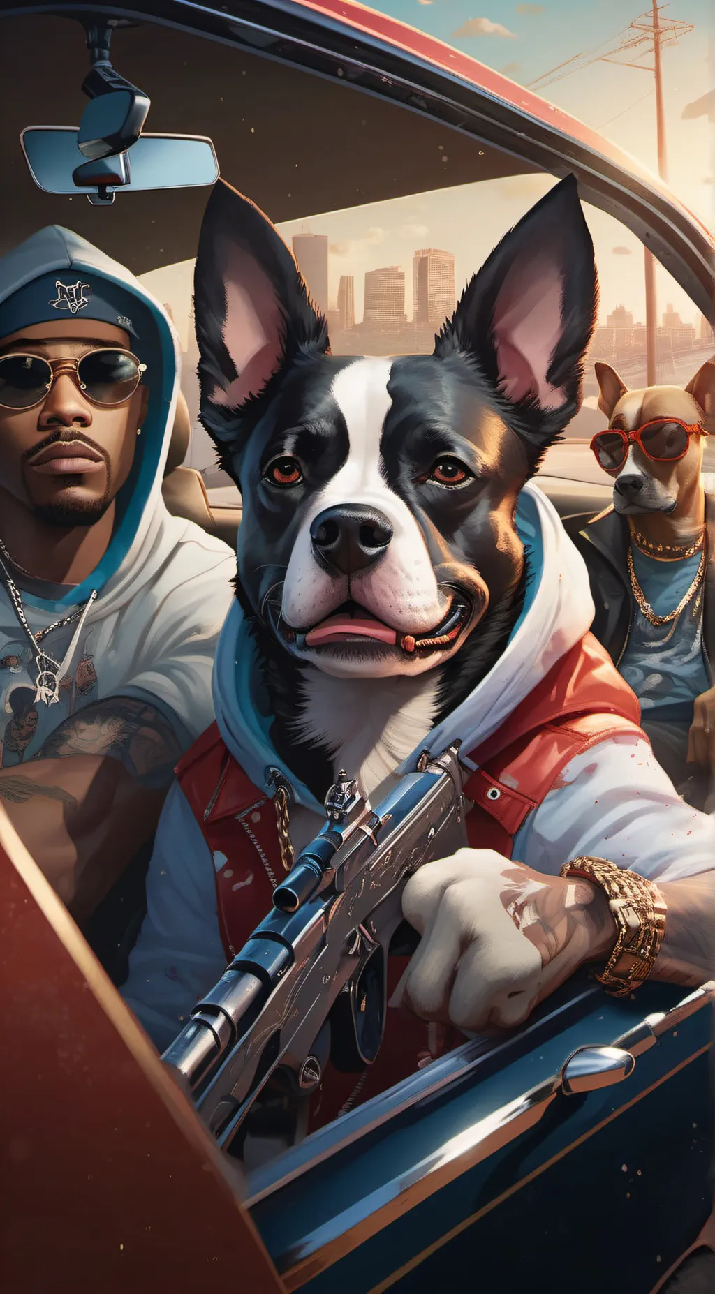 Talkie AI - Chat with Gangsta Dog