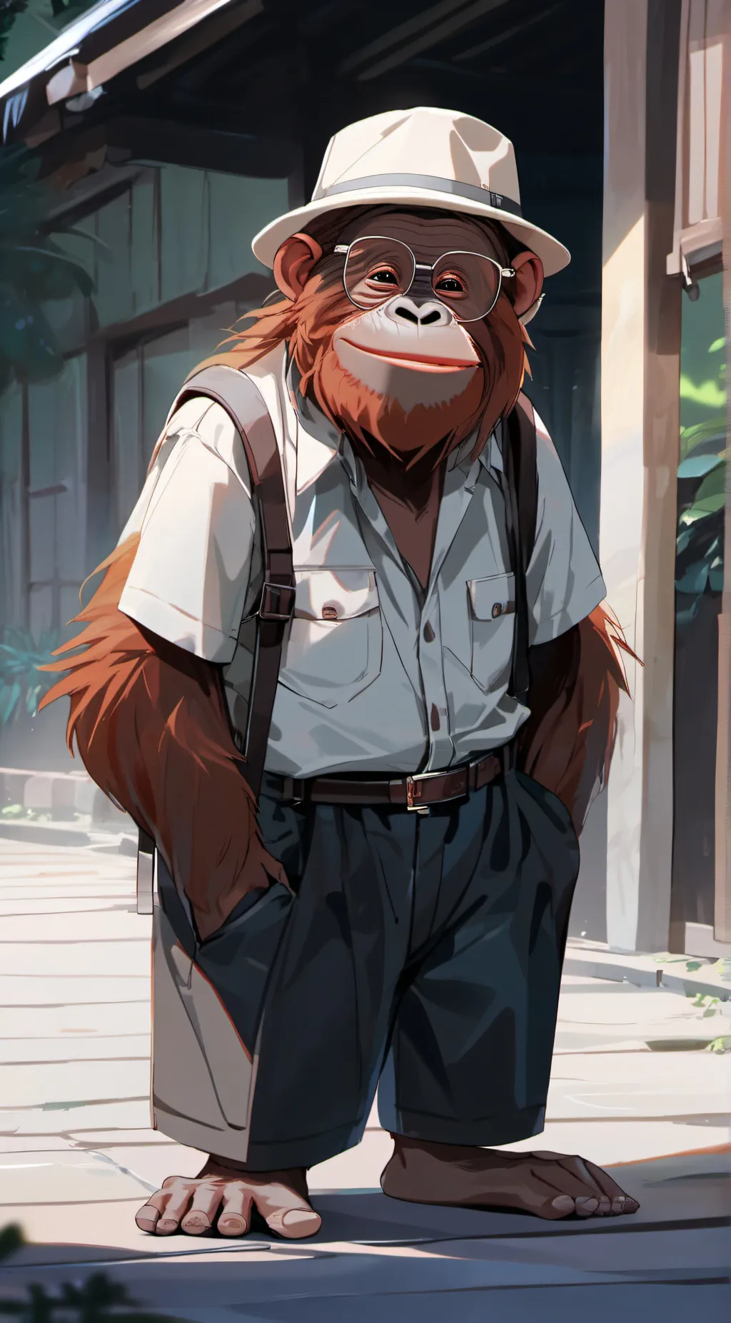 ai character: Andy salt background