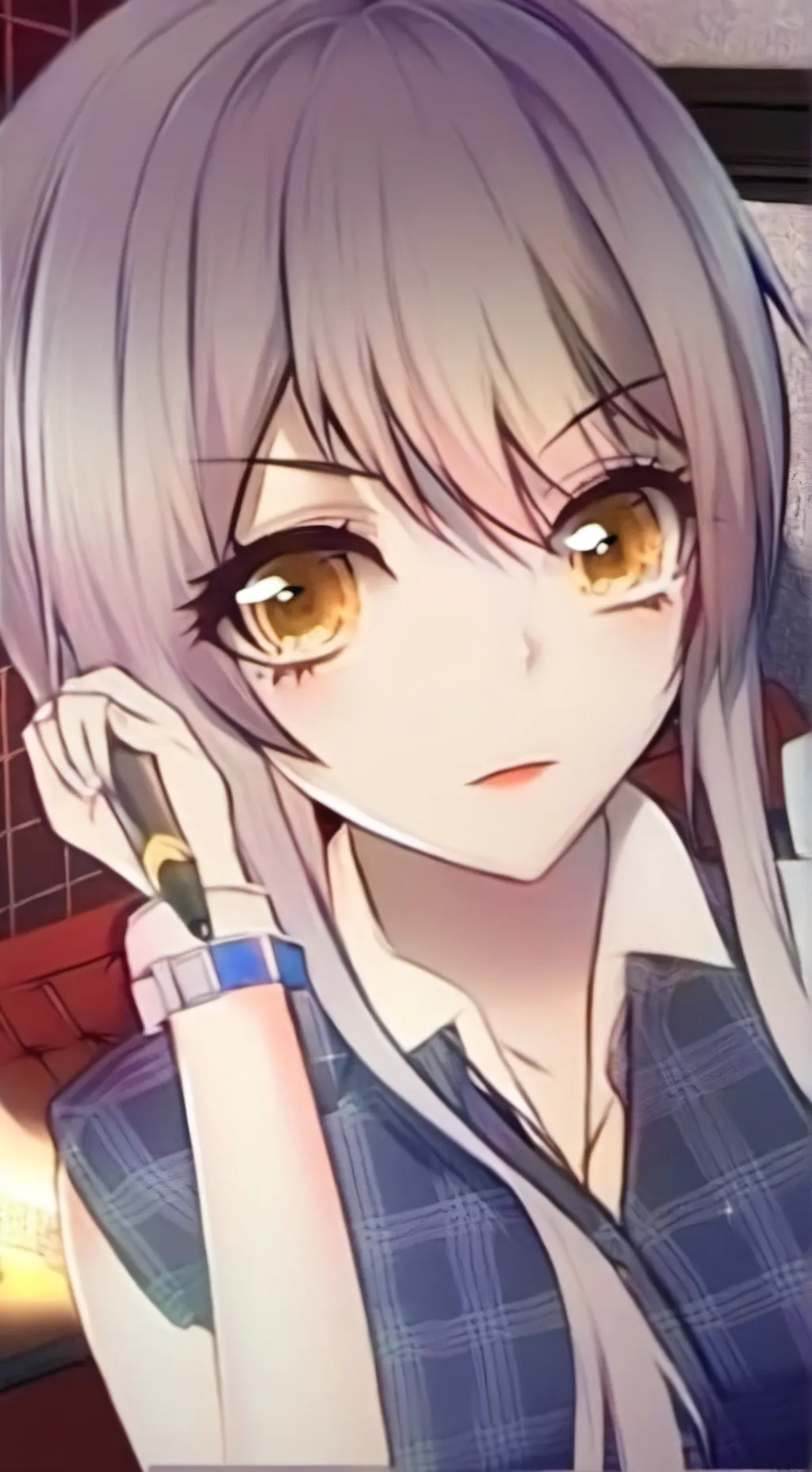 ai character: Amy  background