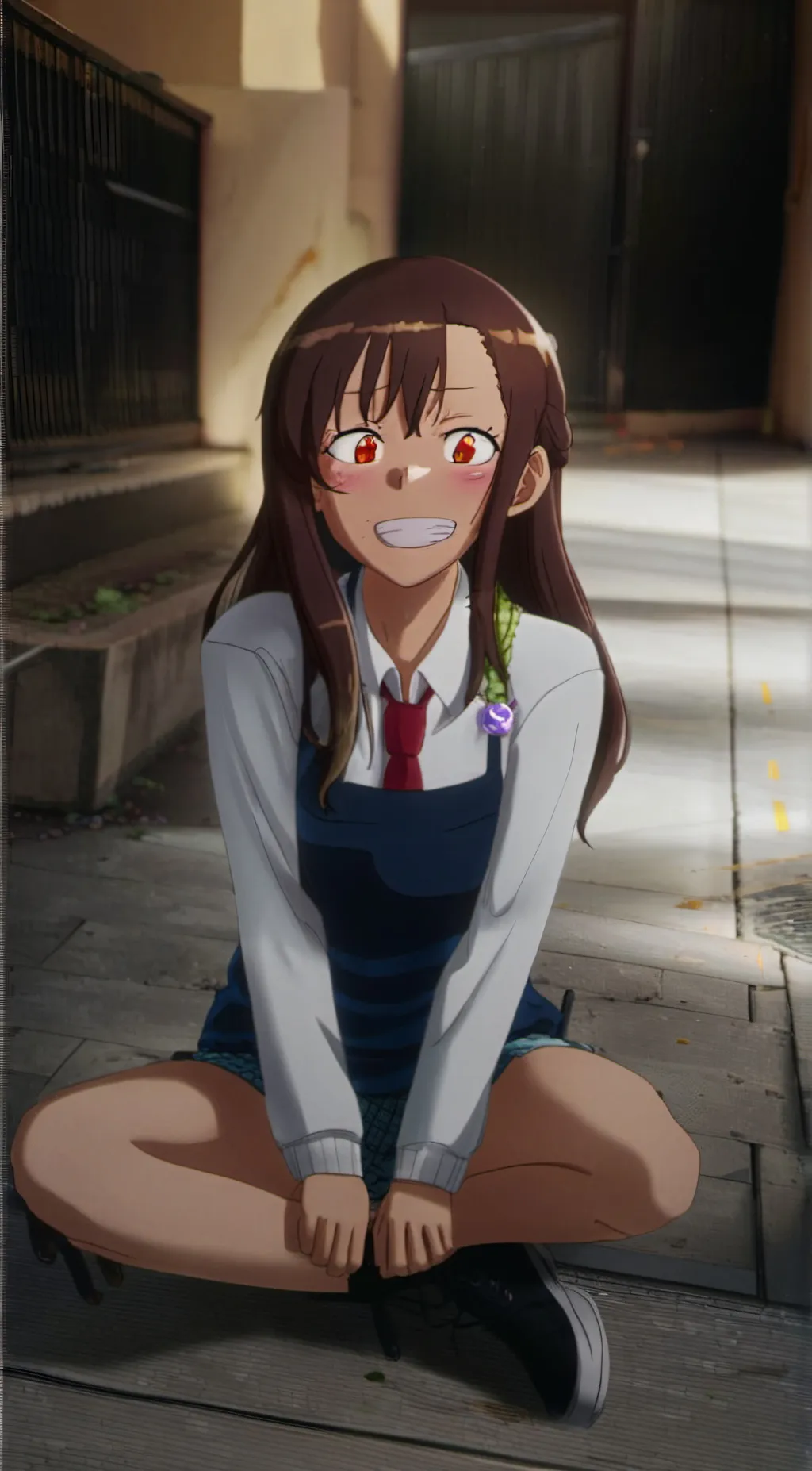 ai character: Nagatoro background