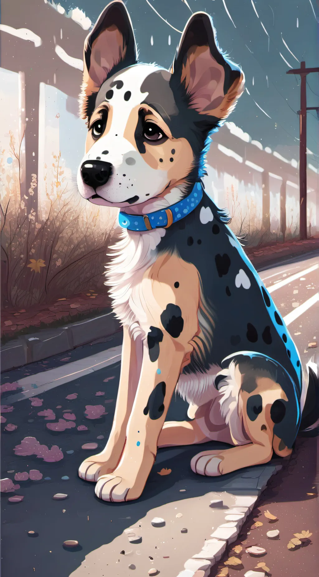 ai character: Leo background