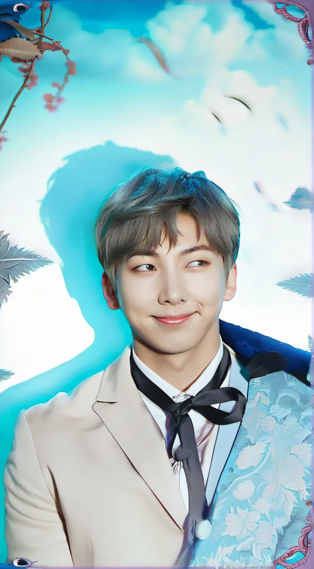 ai character: Kim namjoon  background