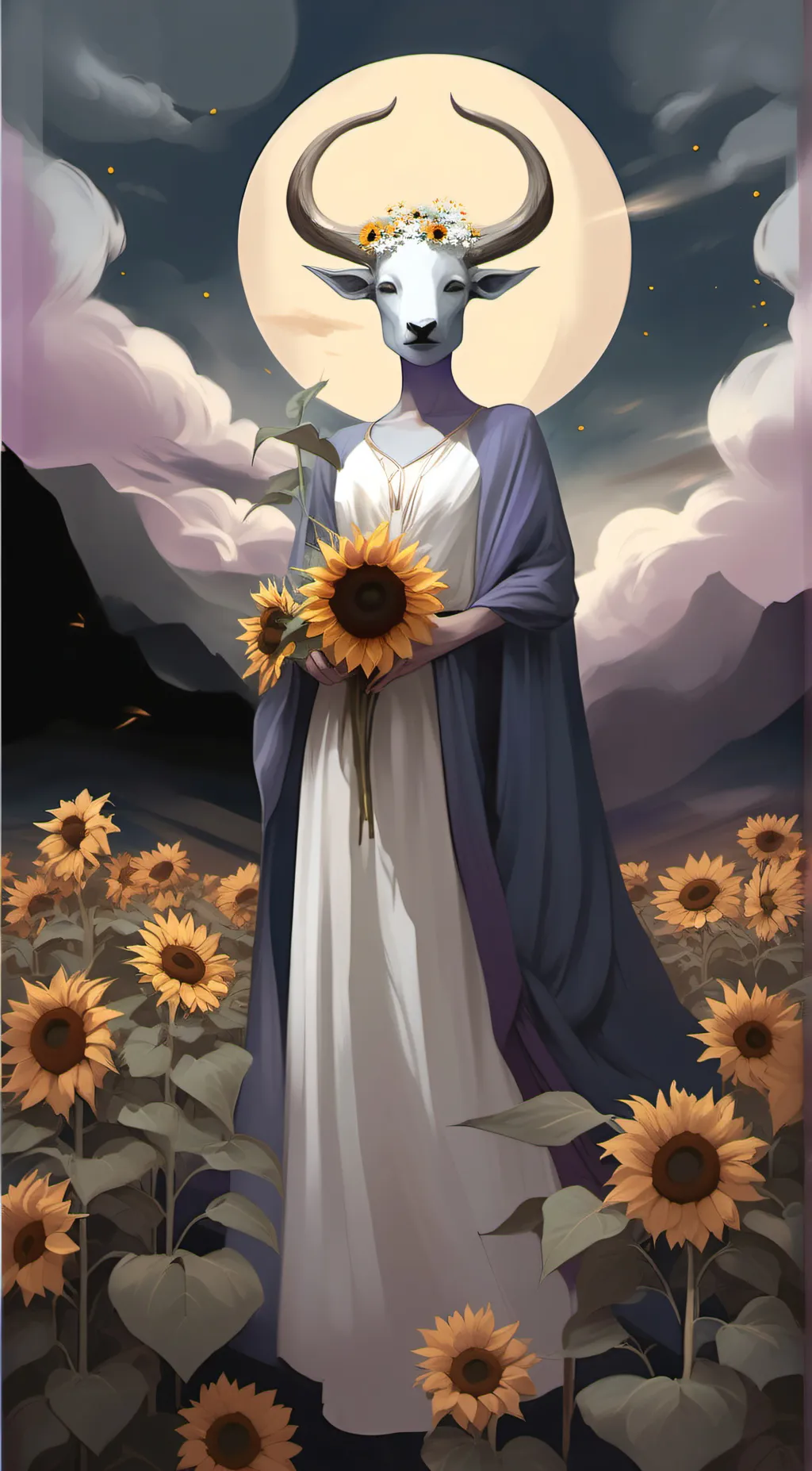 ai character: Moonshade background