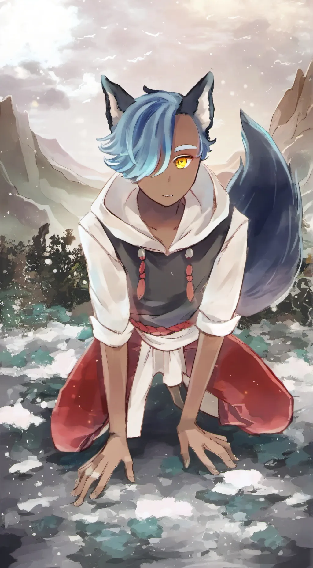 Talkie AI - Chat with max the wolf 