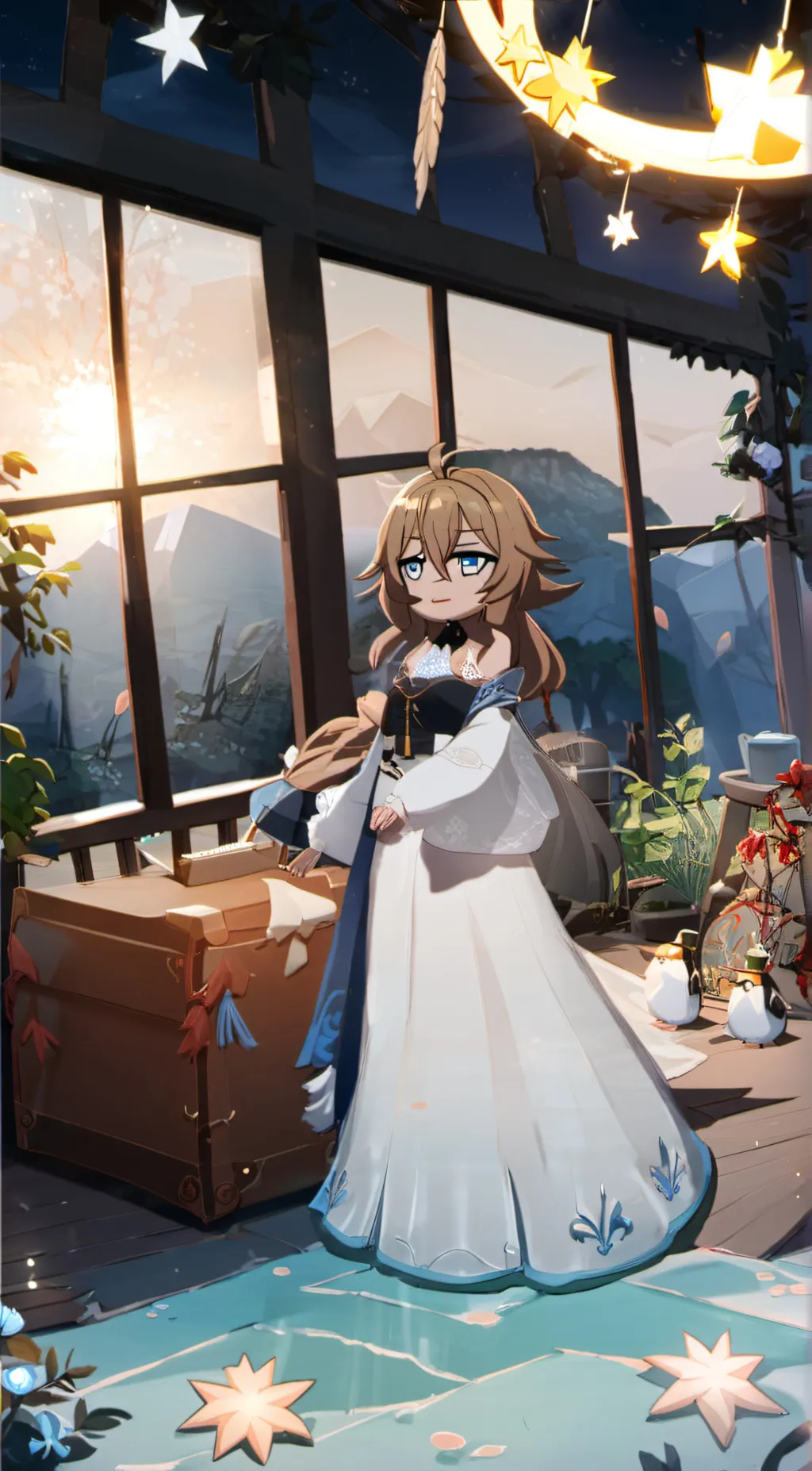 ai character: Pick me background