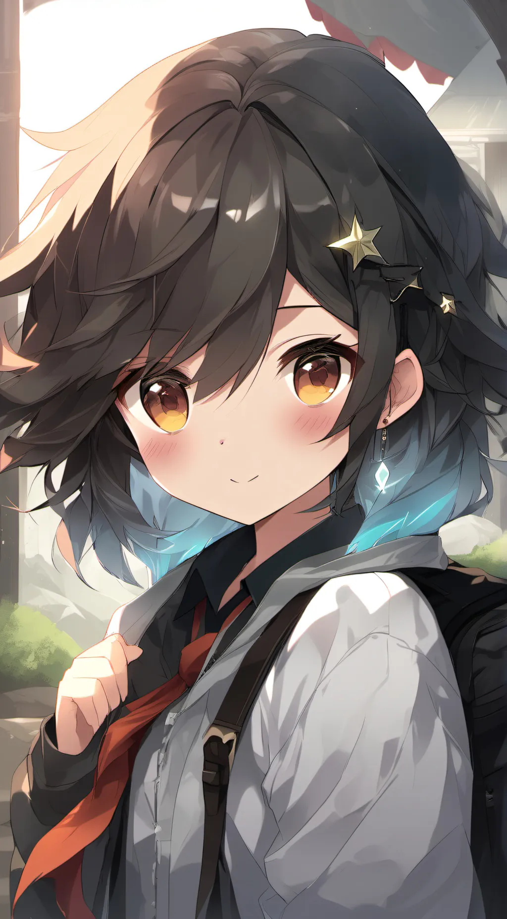 ai character: Rachel  background