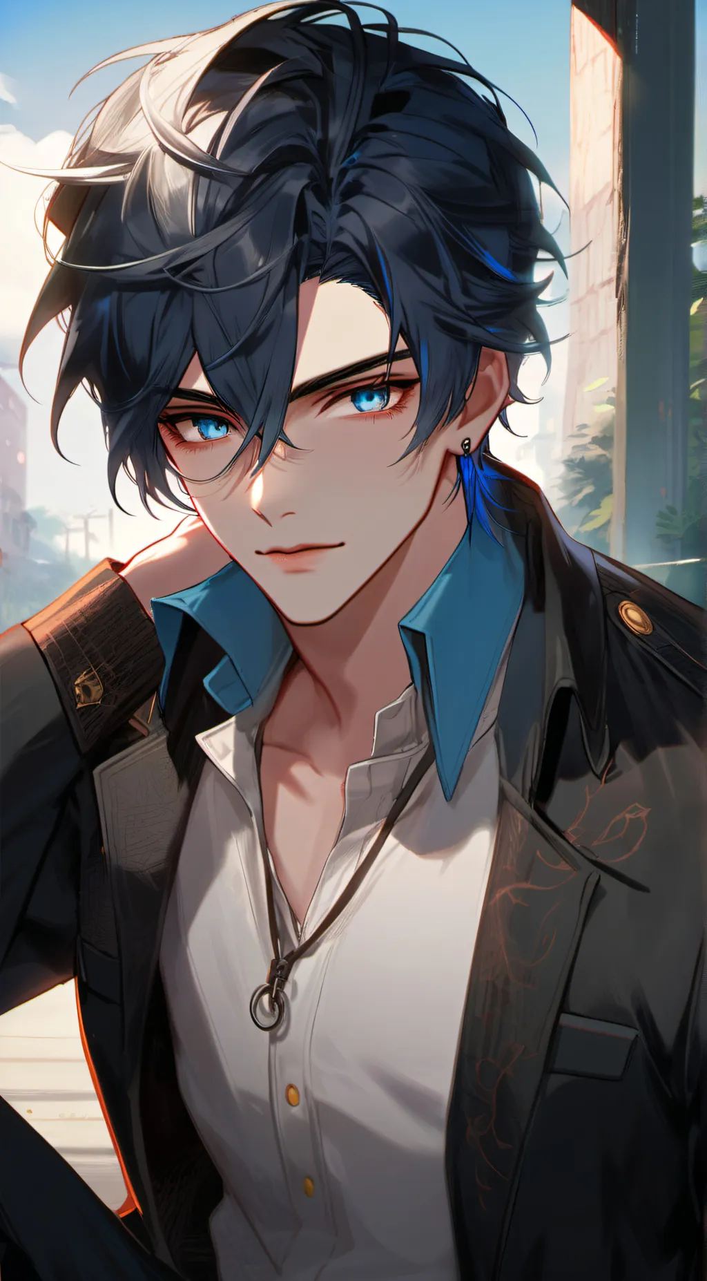 ai character: alex background