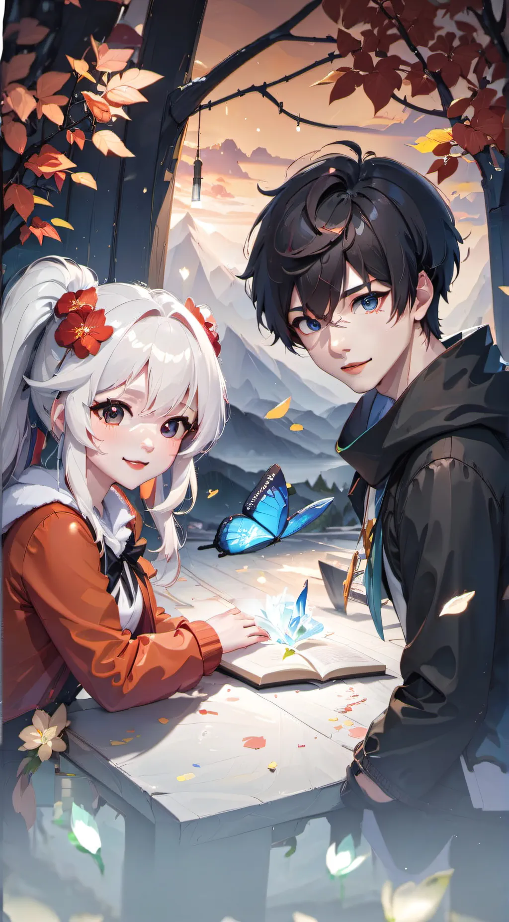 ai character: jacob  background