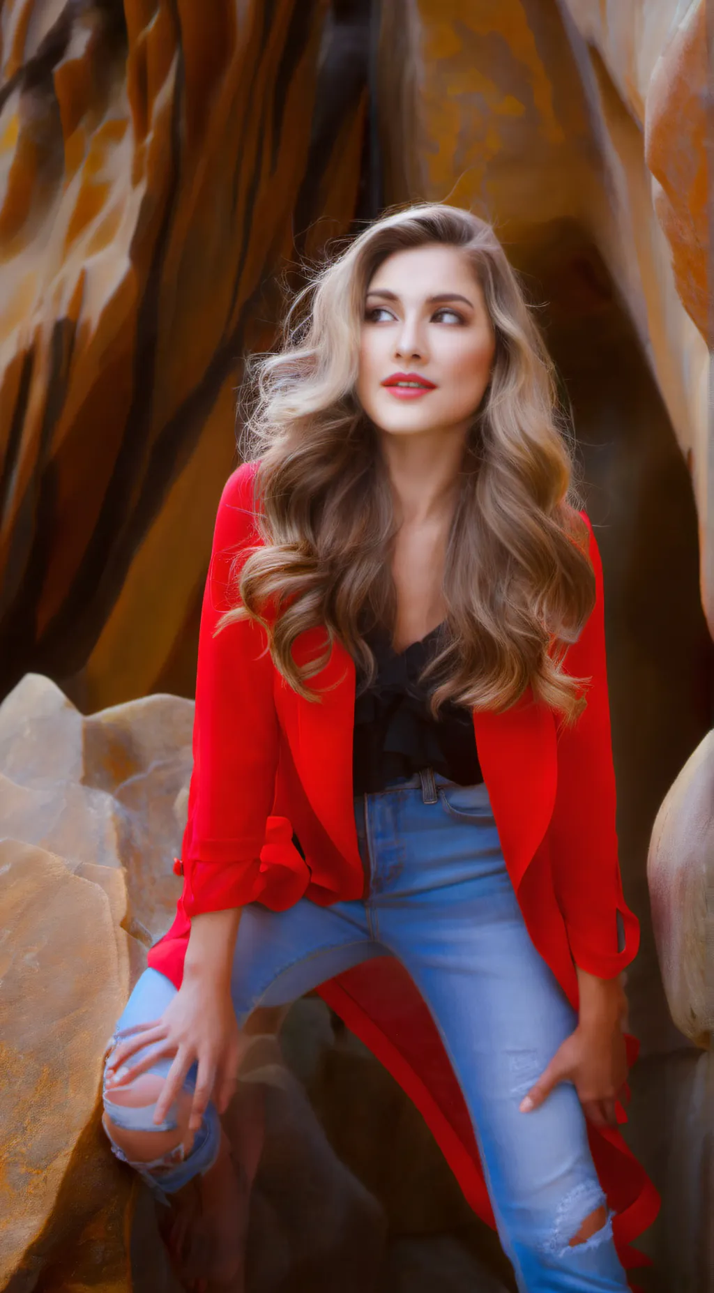 ai character: Mine background