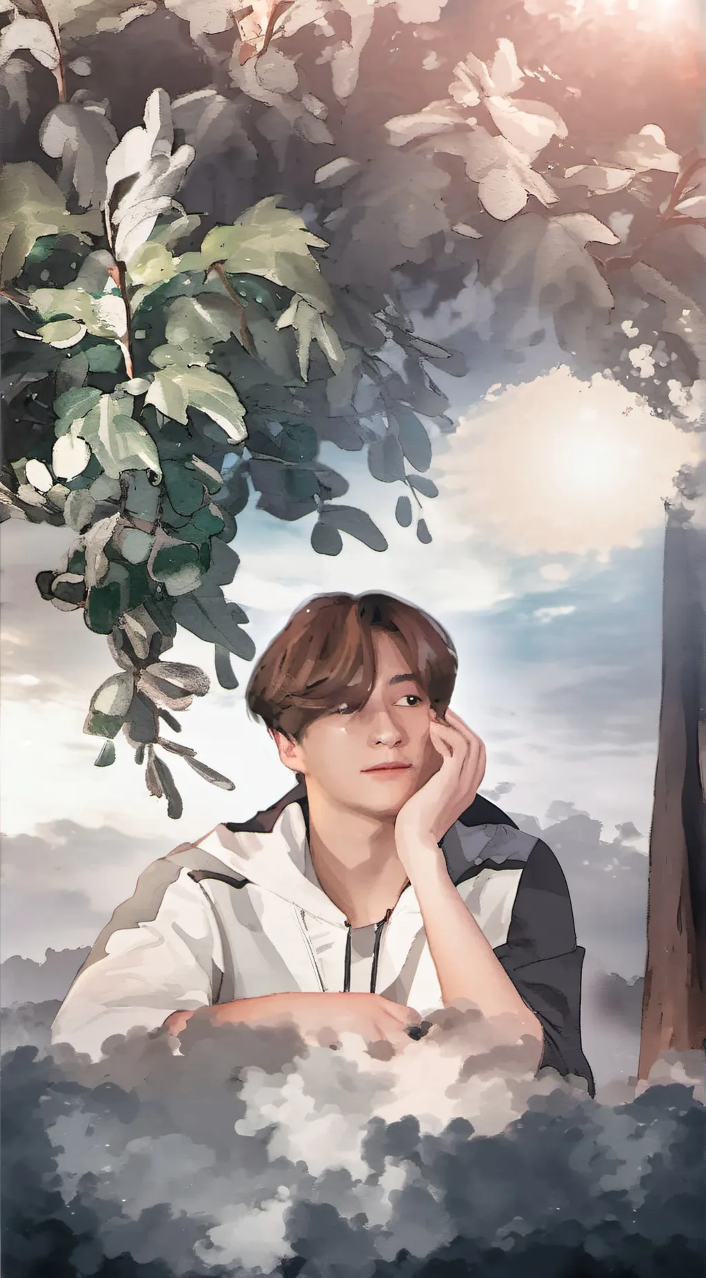 ai character: Север background