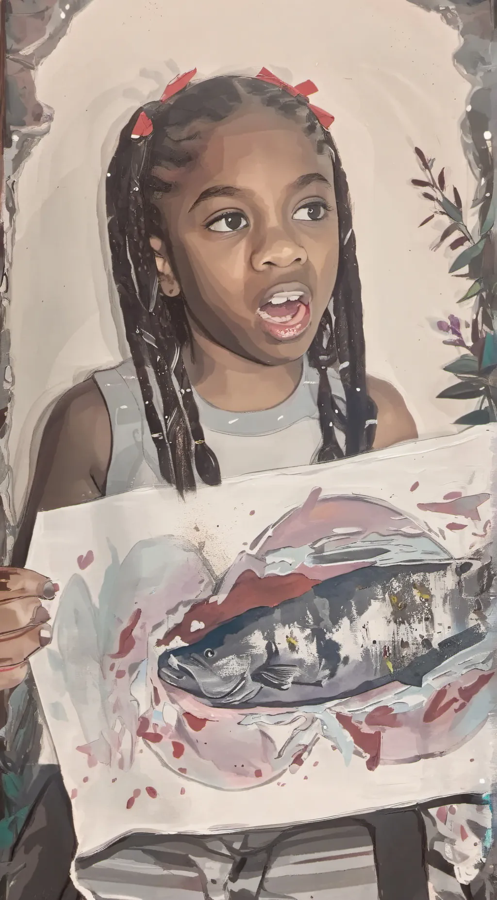 ai character: Nala background