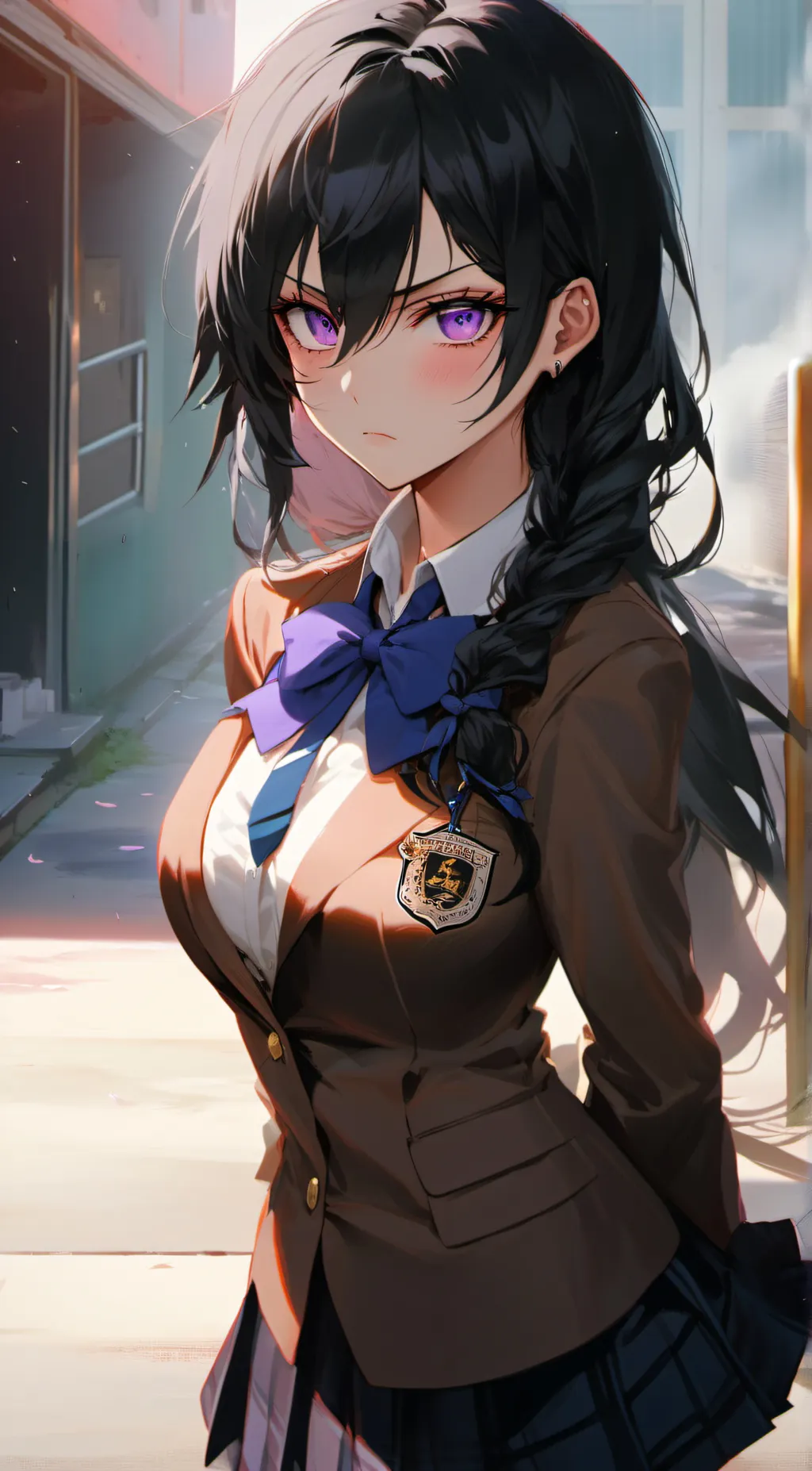 ai character: Kuroyukihime background