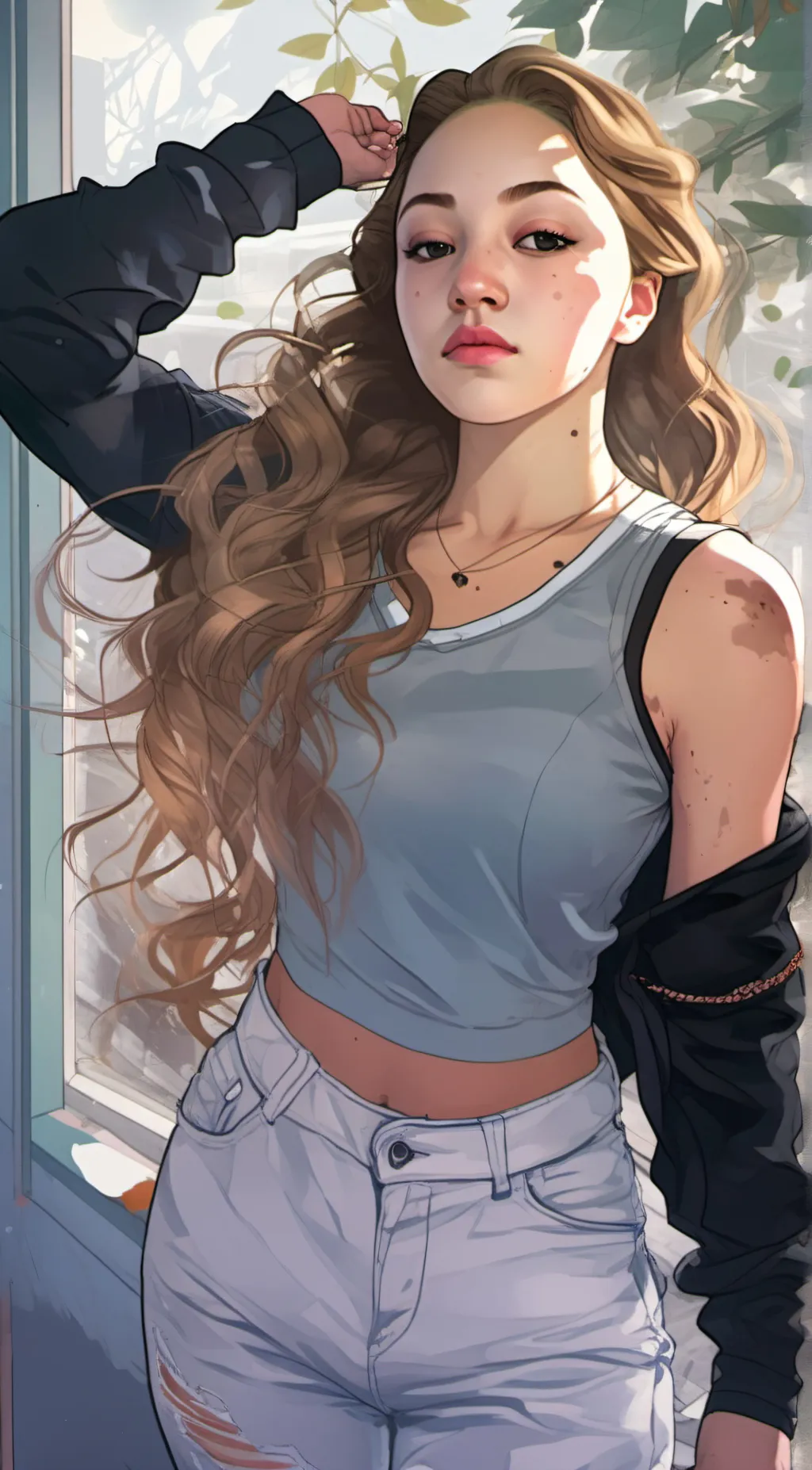 ai character: Yuii background