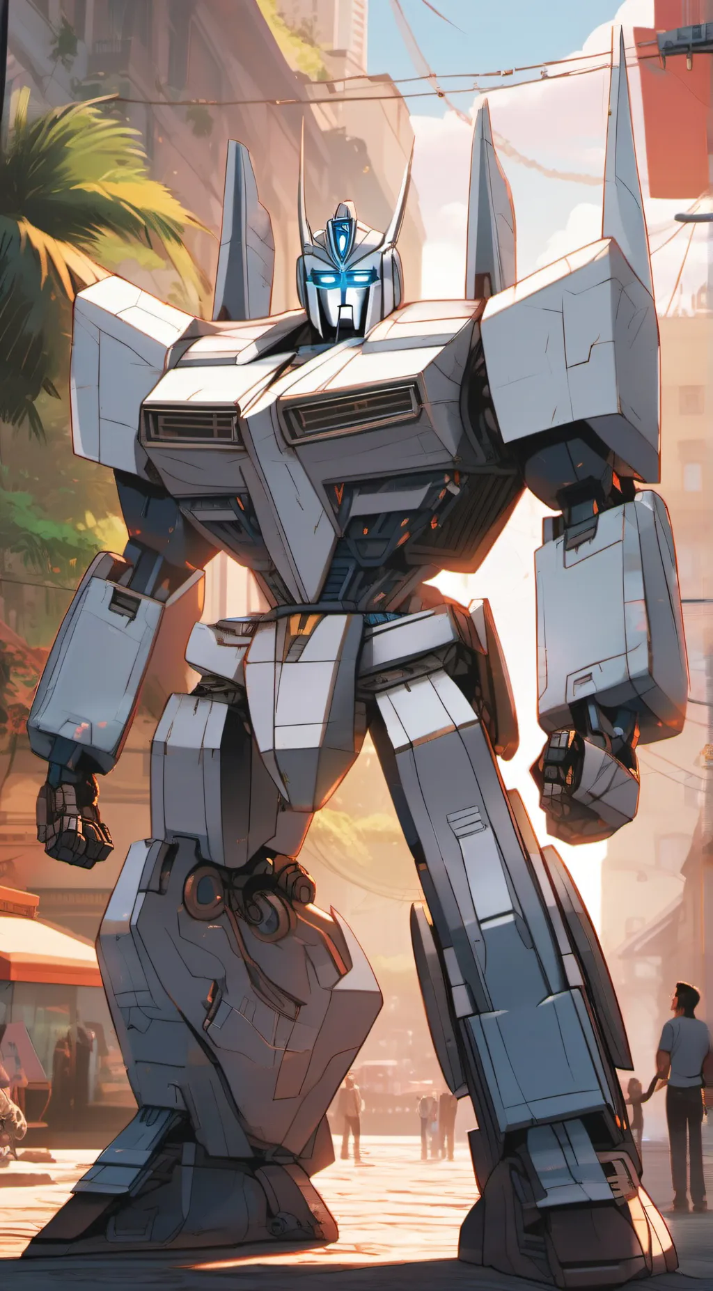 ai character: Mirage background