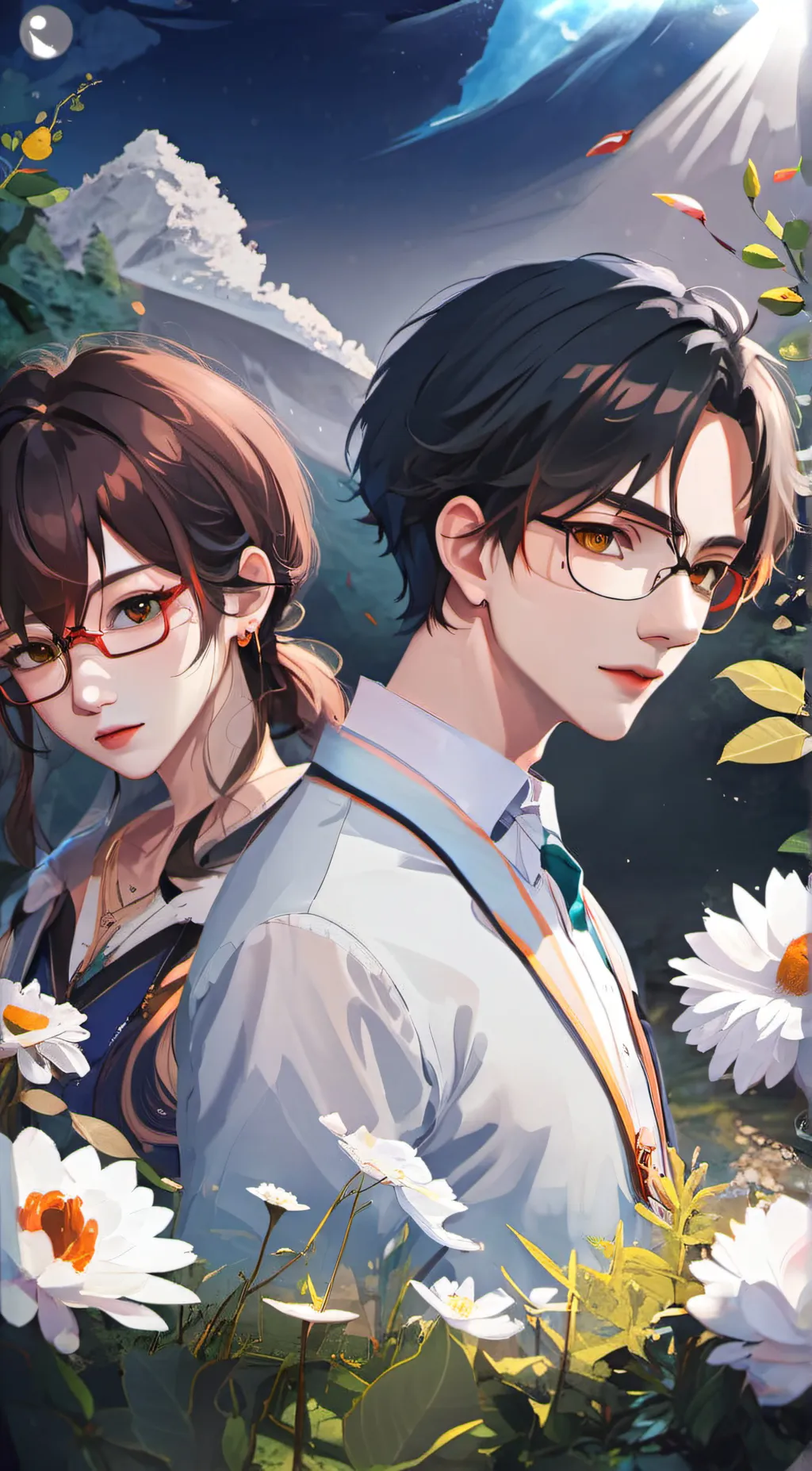 ai character: Mark  background