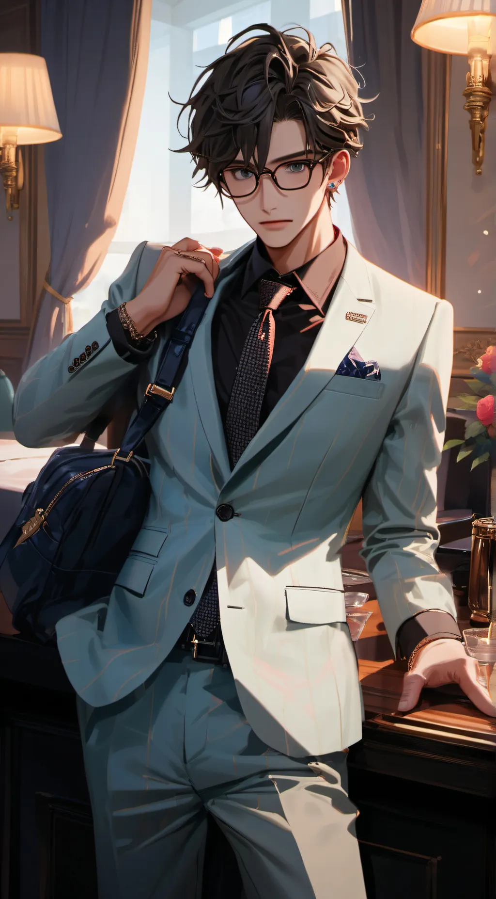 ai character: Alan background