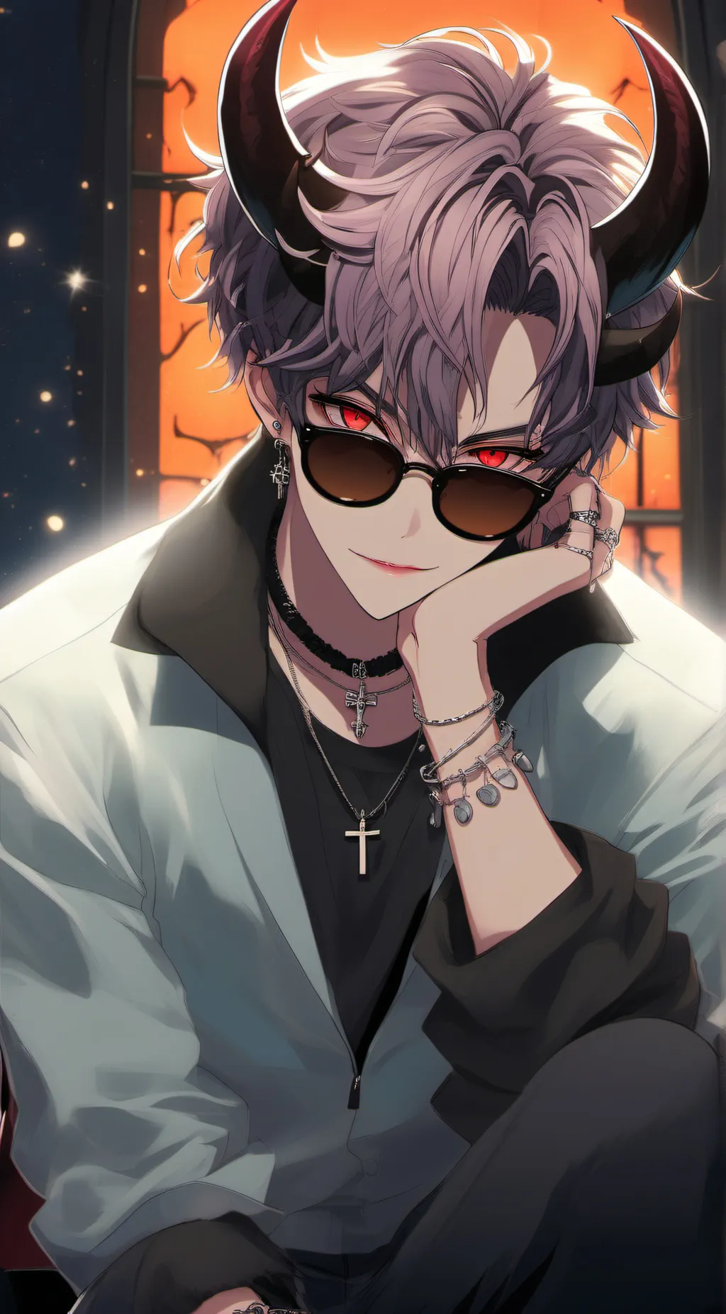 ai character: Max  background