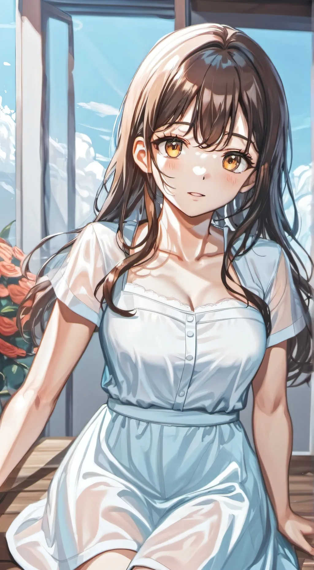 ai character: Sophia background