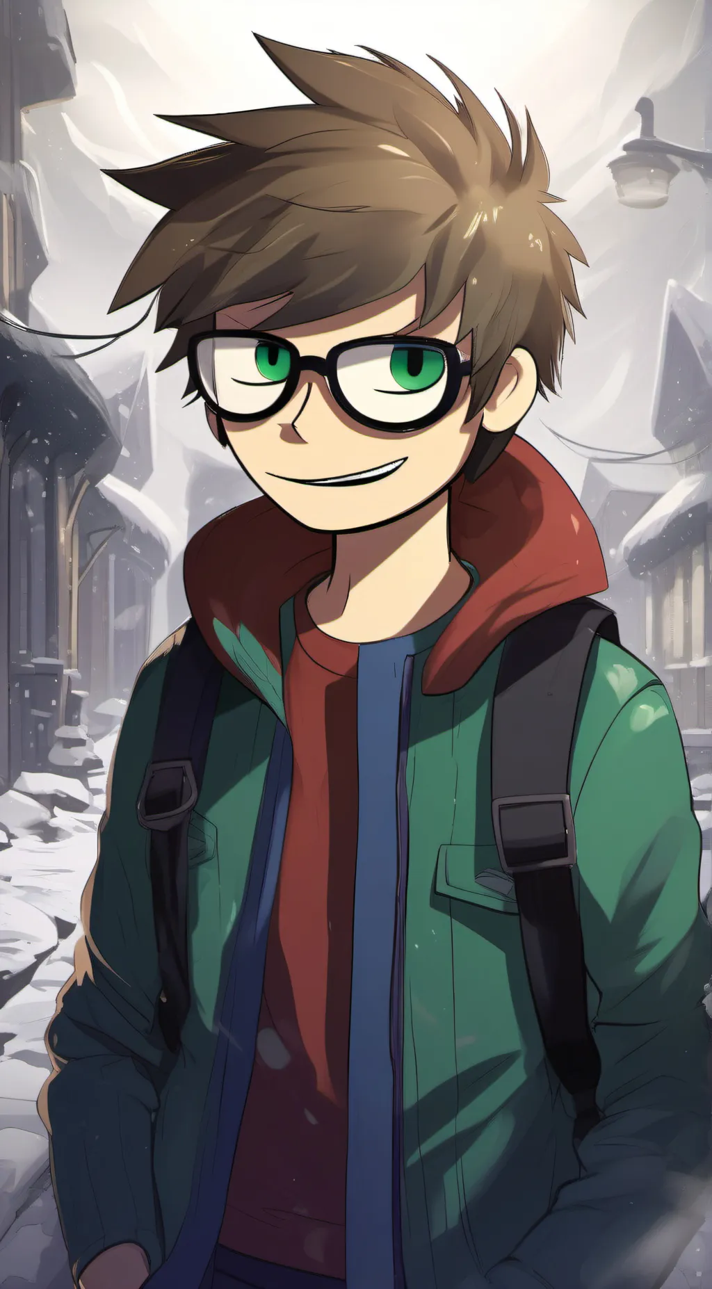 ai character: edd background