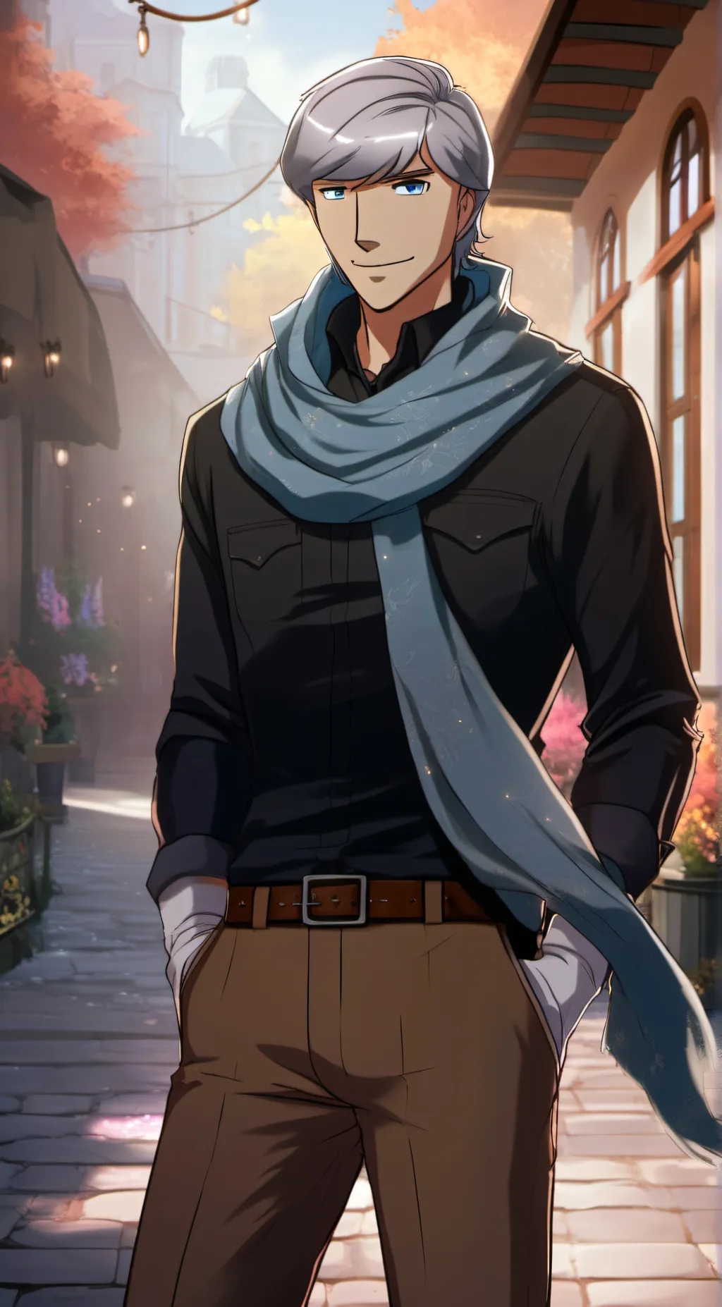 ai character: Albert Heinrich004 background