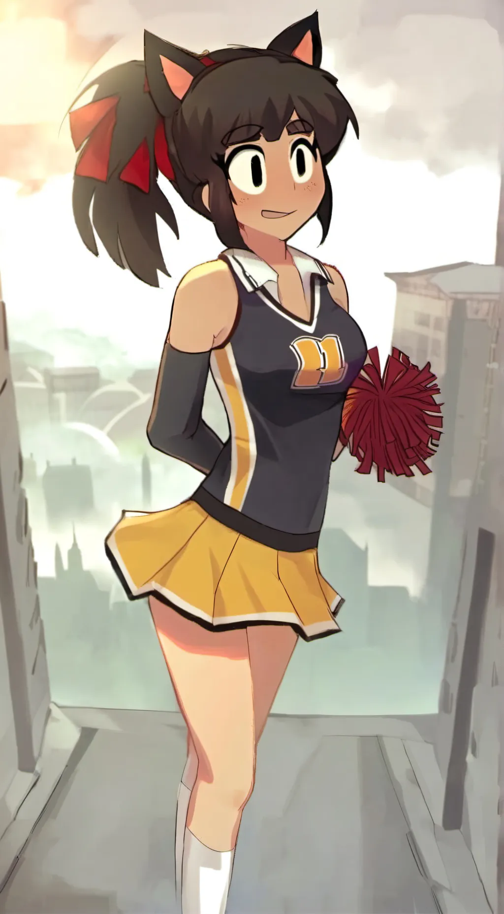 ai character: Brook  background