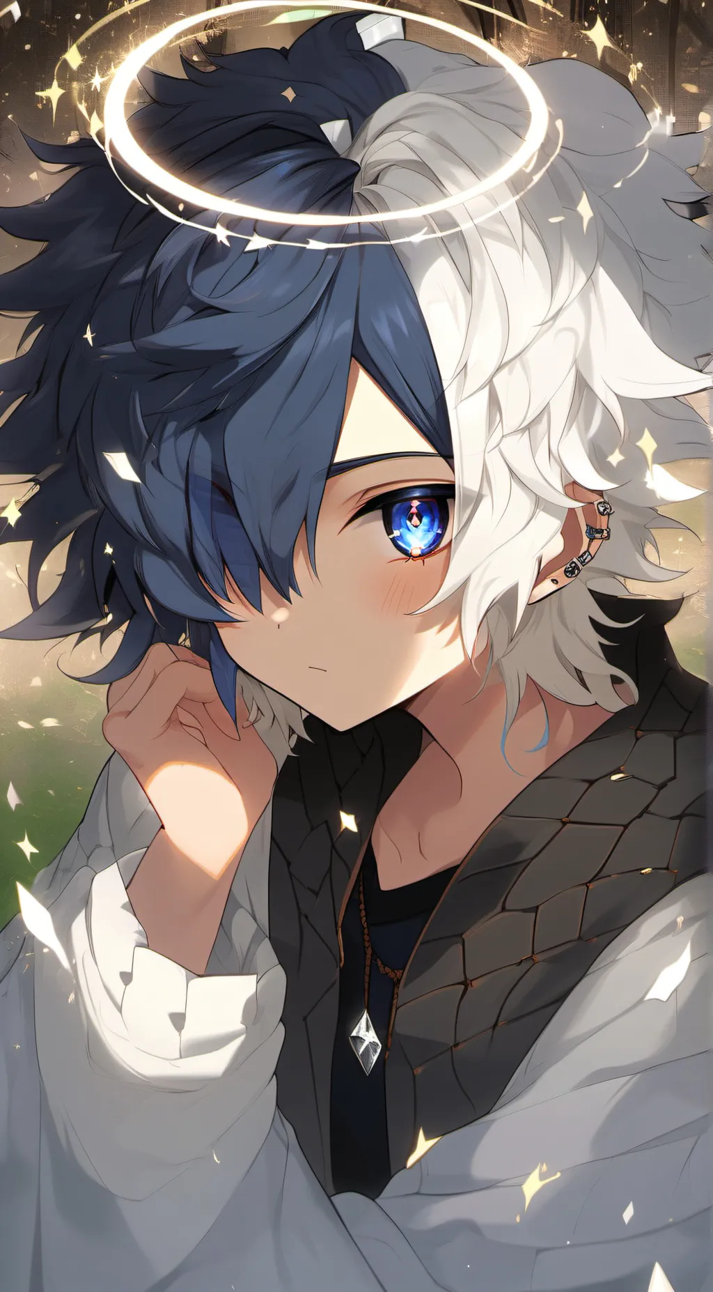 ai character: Blitz-Kun ❅ background