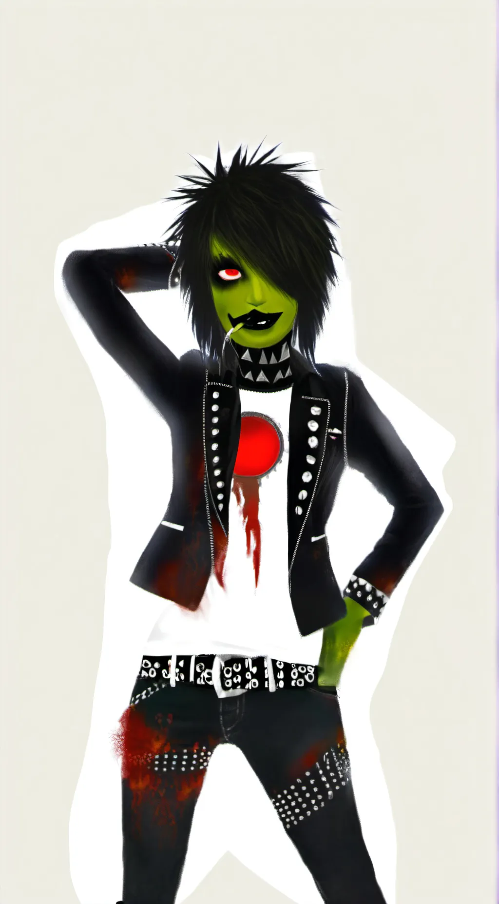 ai character: Emo Pickle background