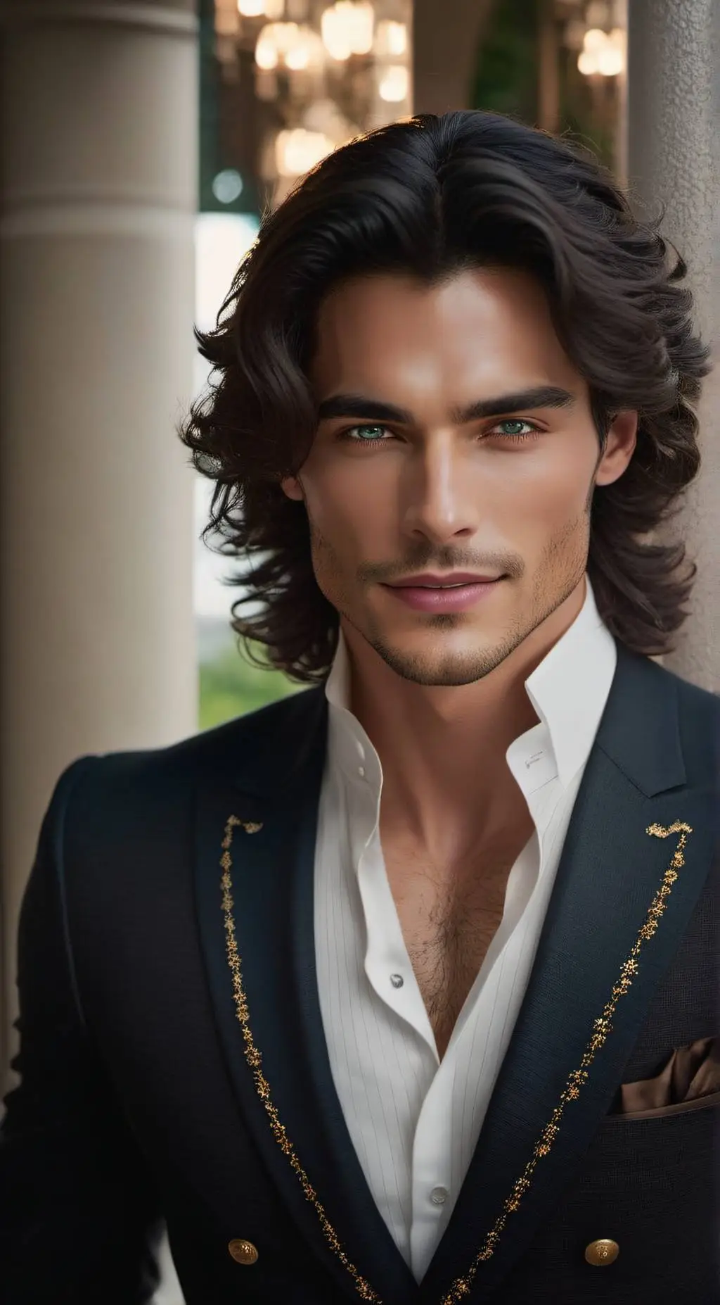 ai character: Kieran background