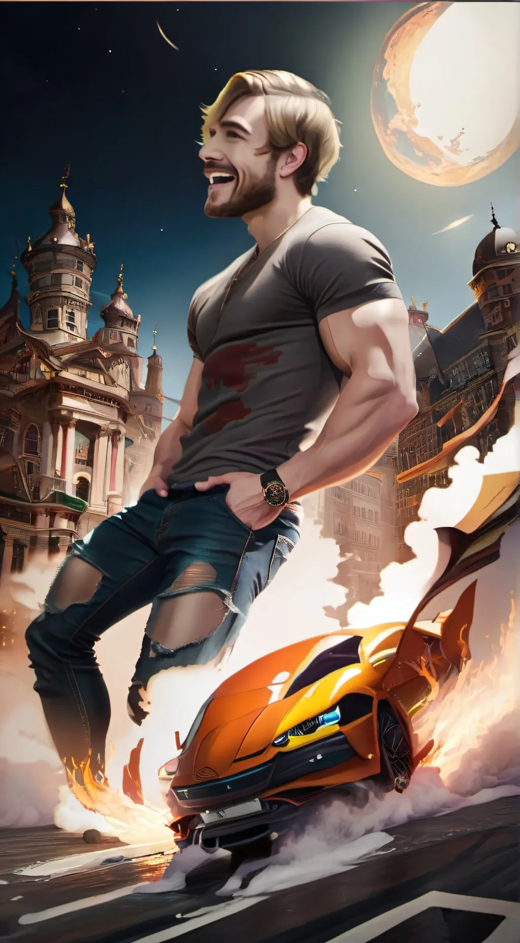 ai character: Jake background