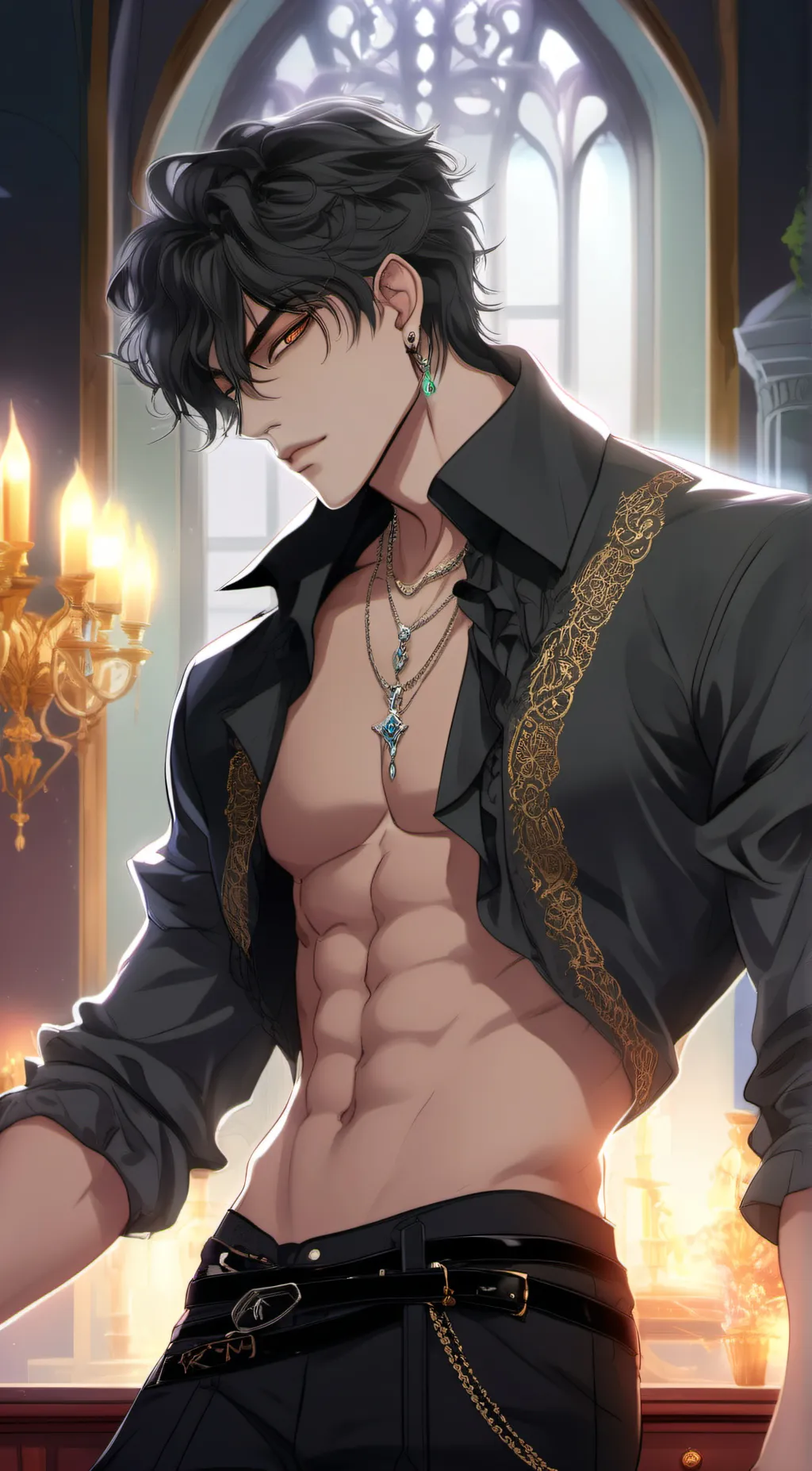 ai character: Daemon Montgomery  background