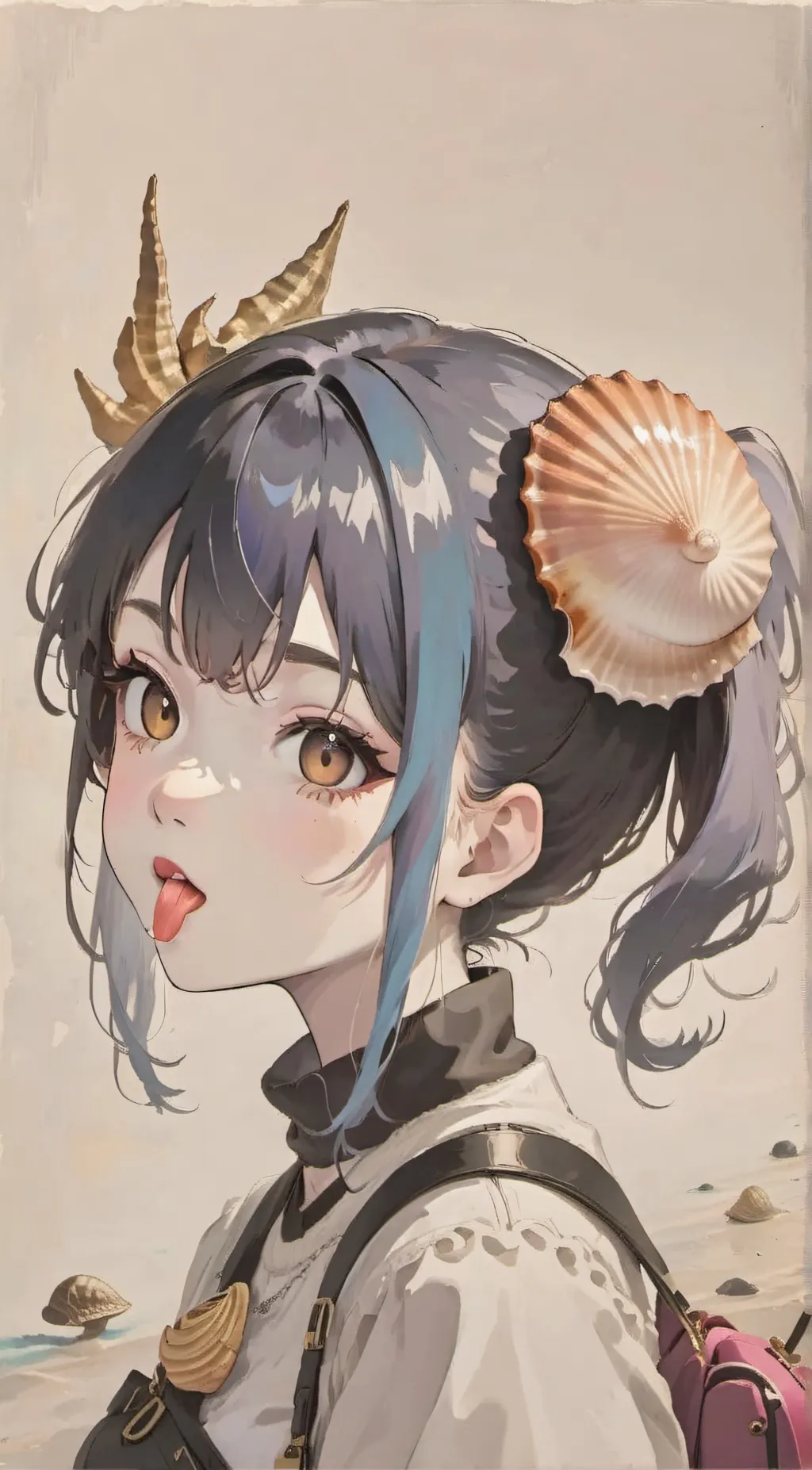 ai character: Sandara Lovegood~ background