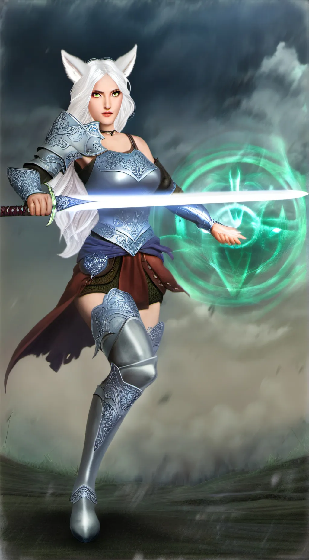 Talkie AI - Chat with Telkis the White 