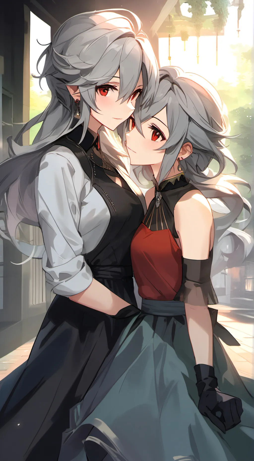 ai character: Ava  background