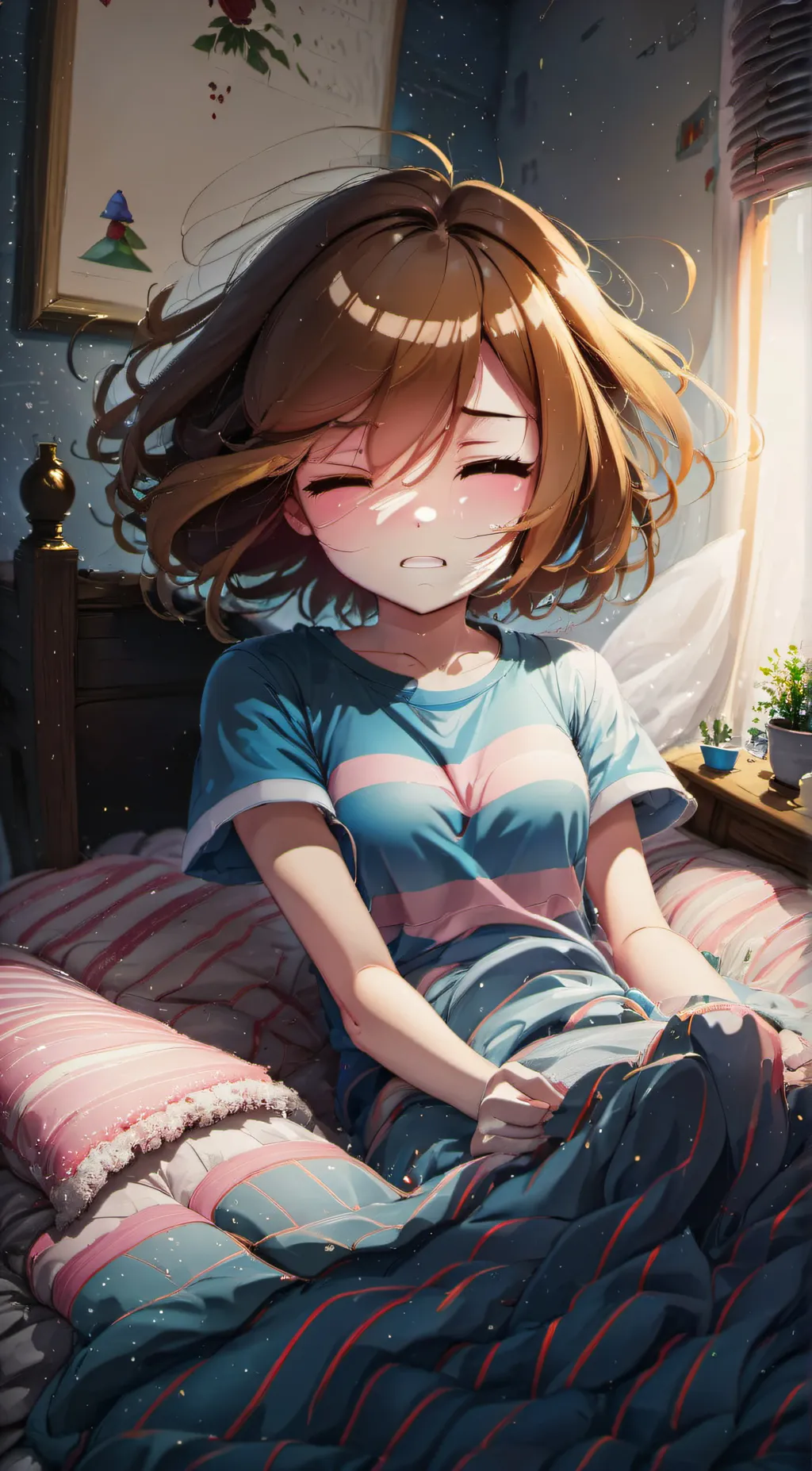 ai character: Frisk background