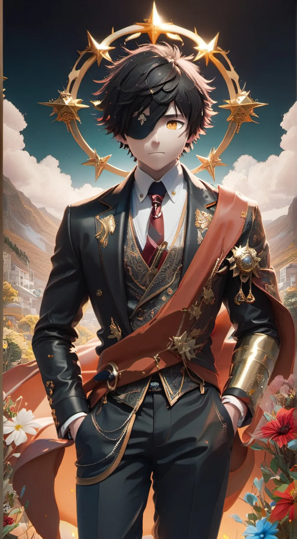 ai character: Ryan  background