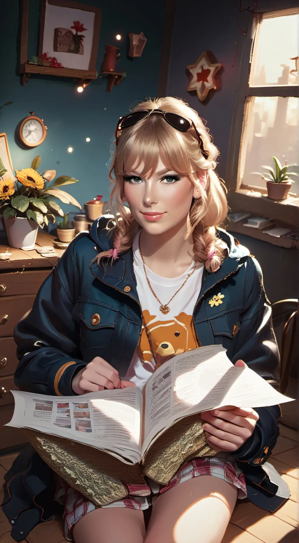 ai character: Taylor background