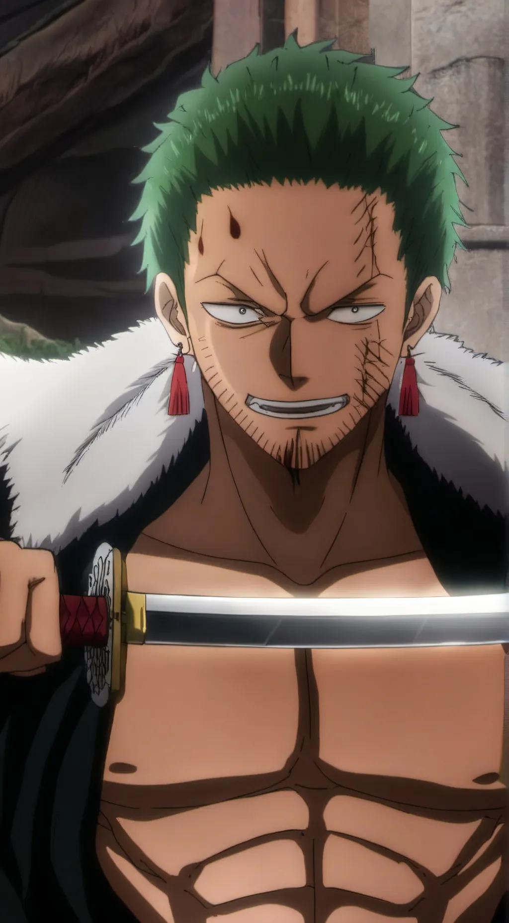 ai character: straw hat pirates background