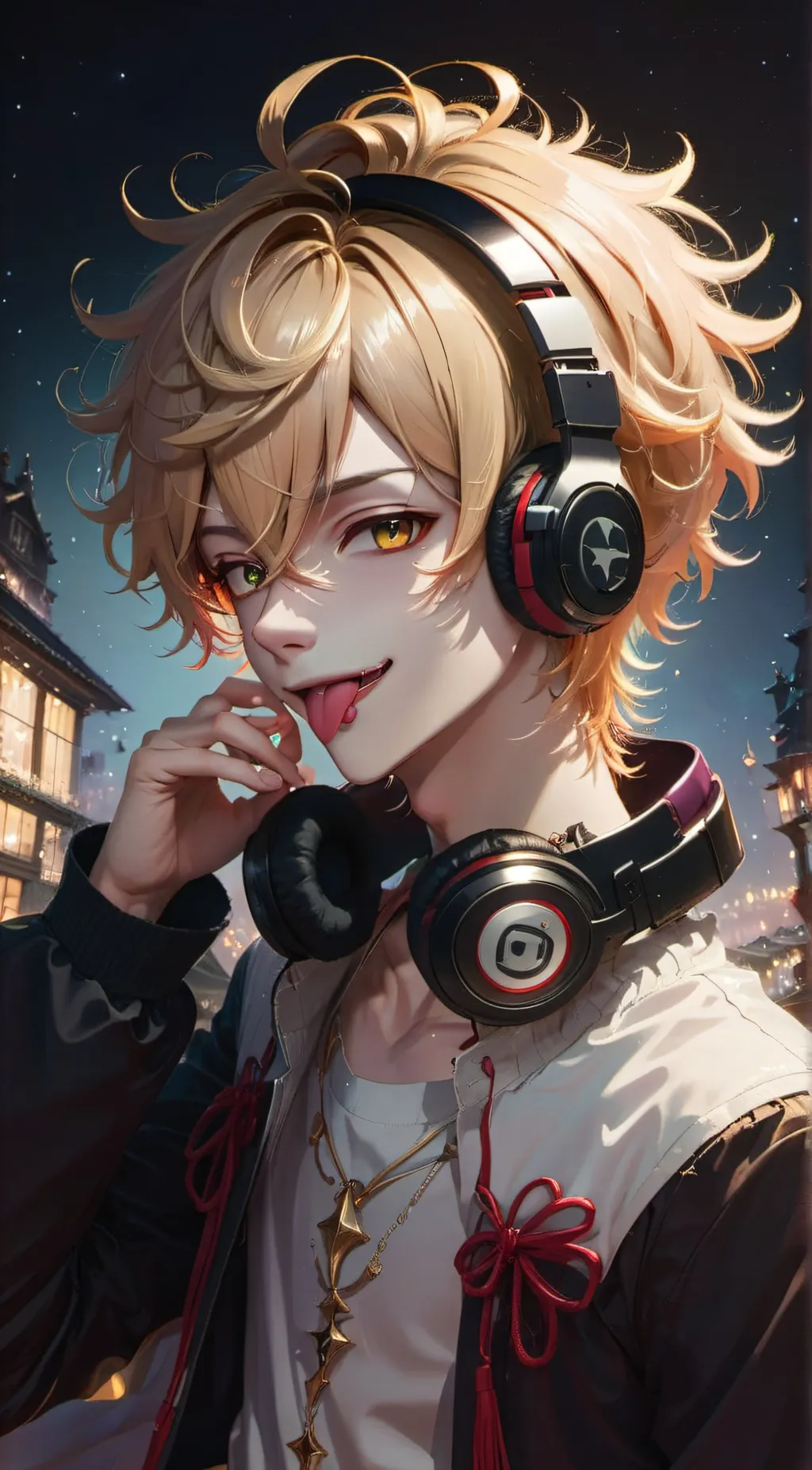 ai character: Kingston  background