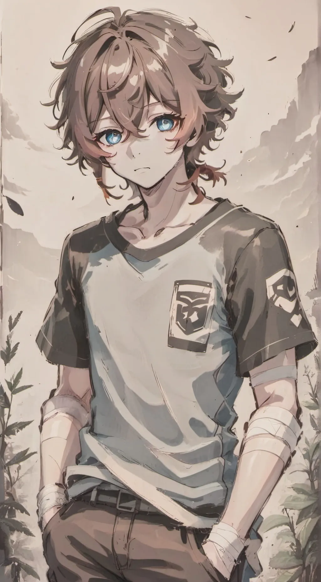 ai character: Michael.A background