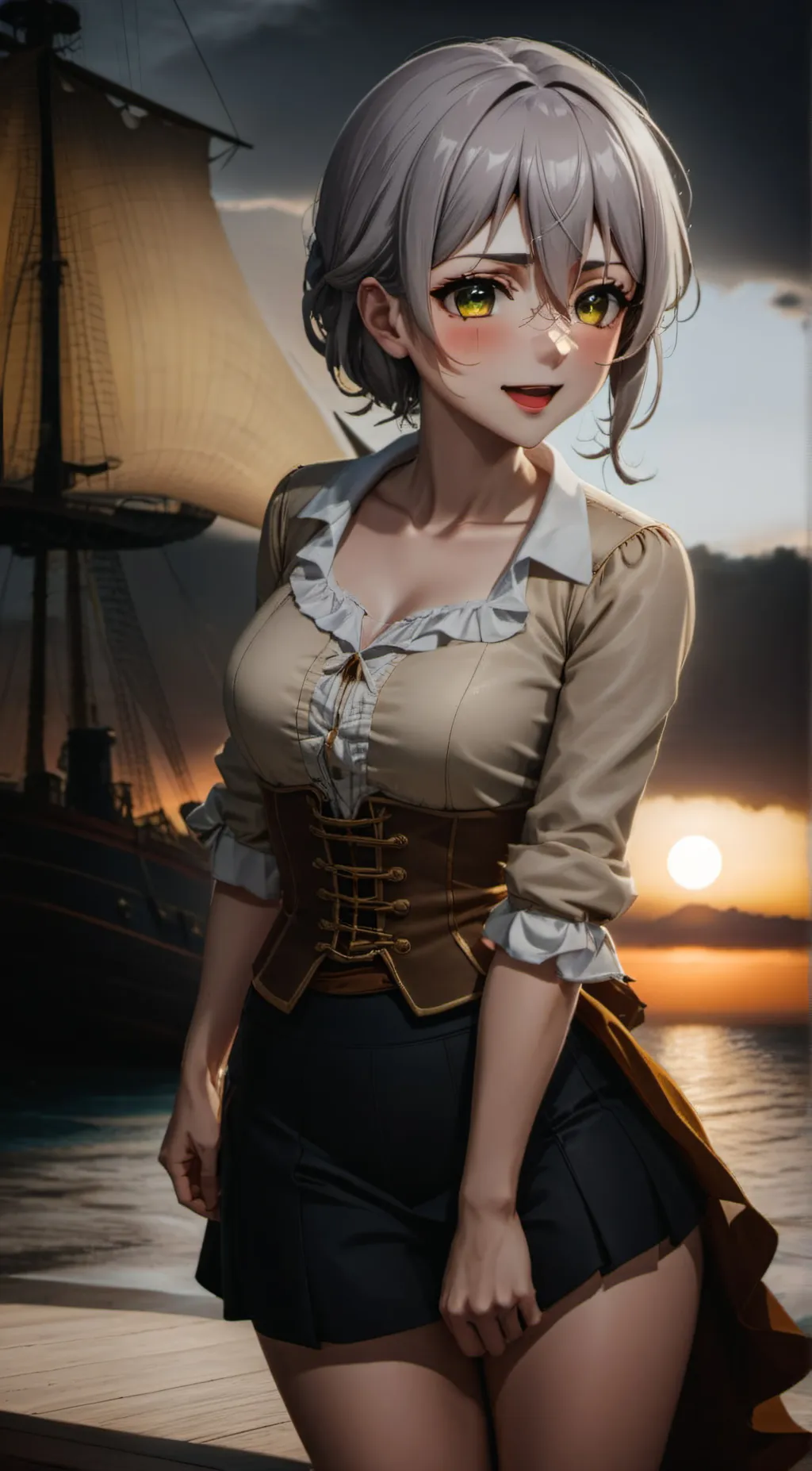 ai character: Evelyn background