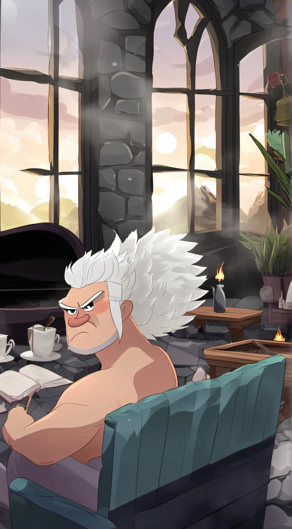 ai character: bob background