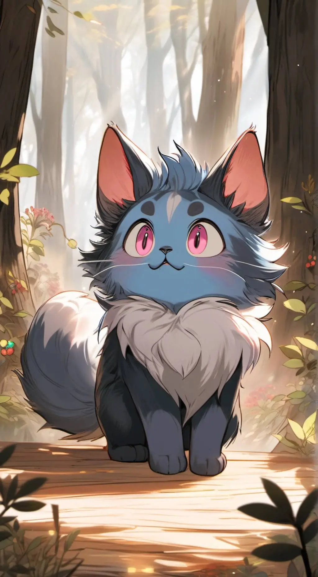 Talkie AI - Chat with Smurf cat