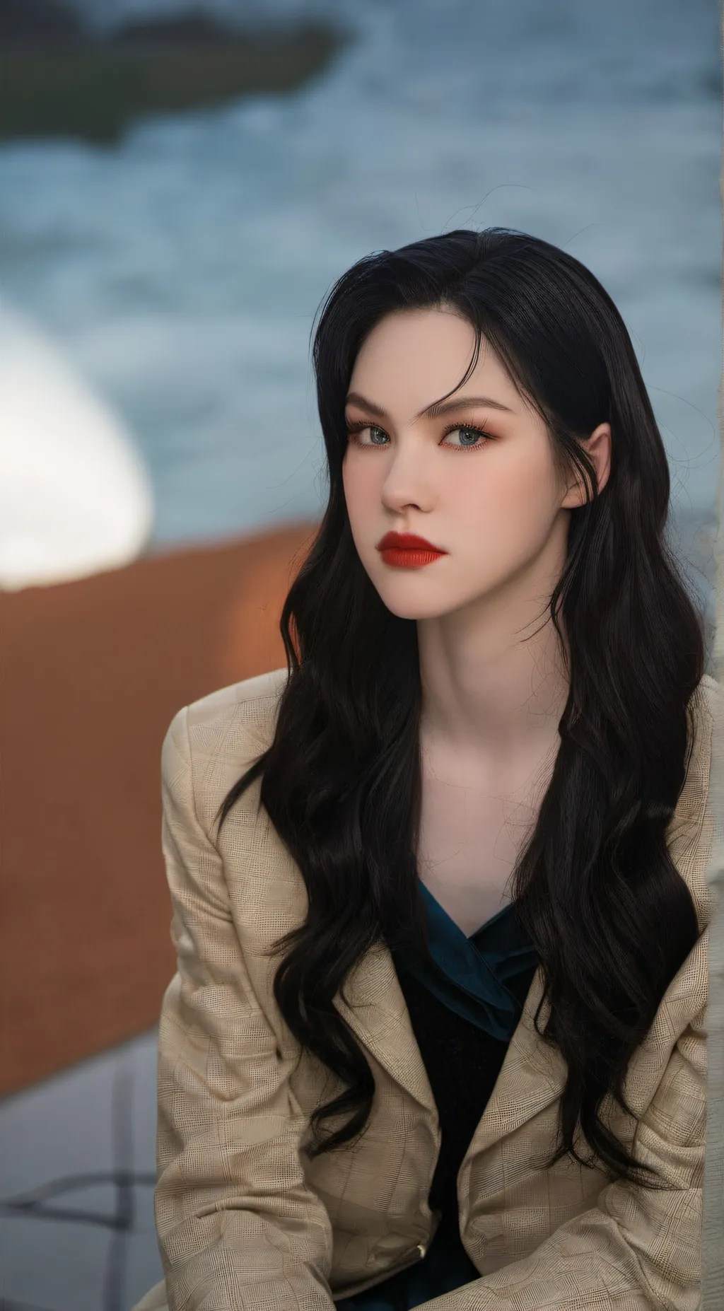 ai character: Diana  background