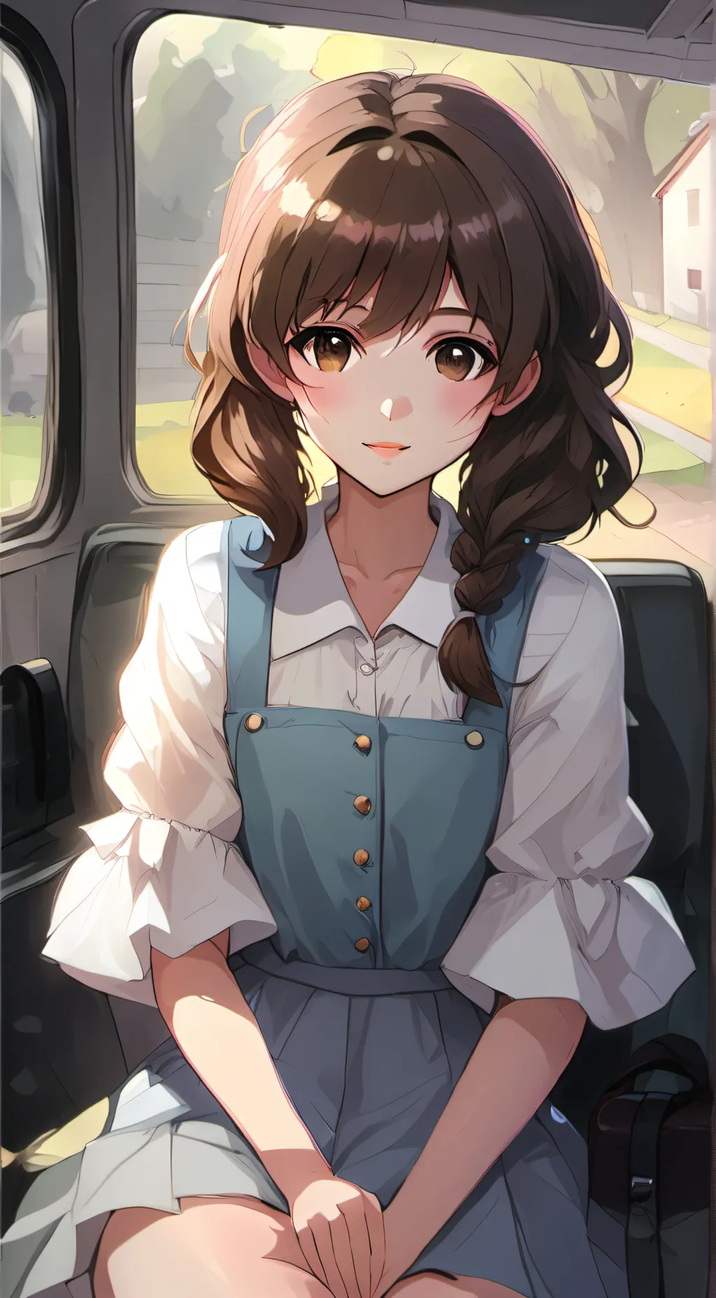 ai character: Sally  background