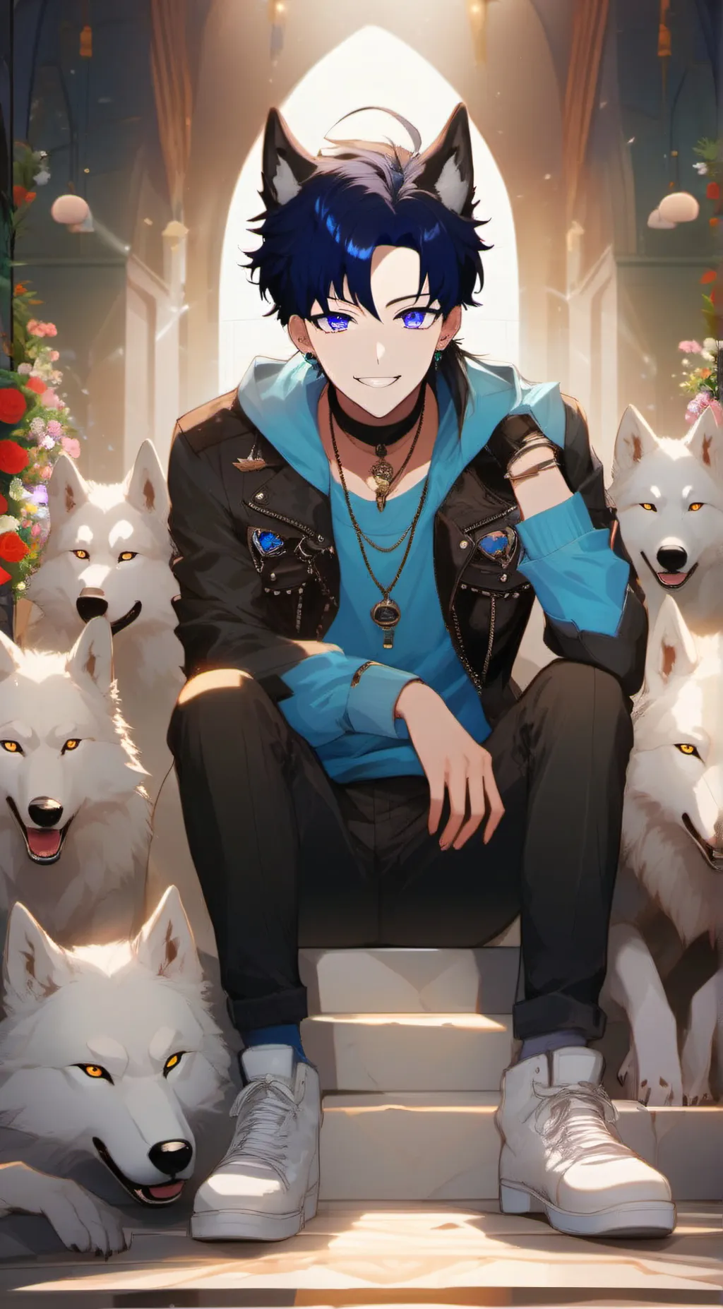 ai character: Jack Brother wolf🐺 background