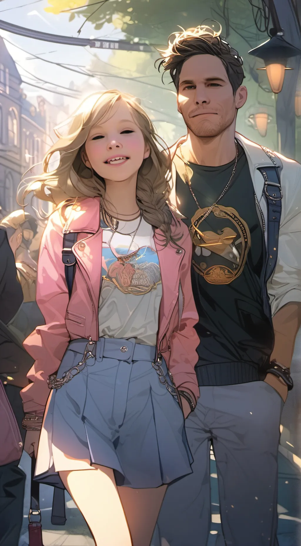 ai character: cutes background