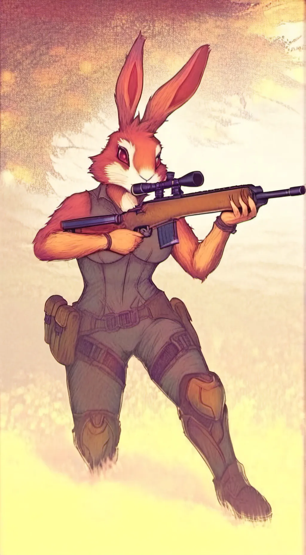 ai character: Risky Bun background